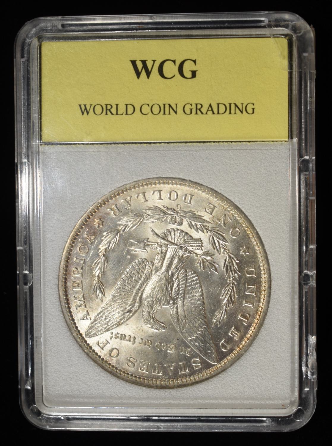 1897-O MORGAN DOLLAR WCG SUPERB GEM BU