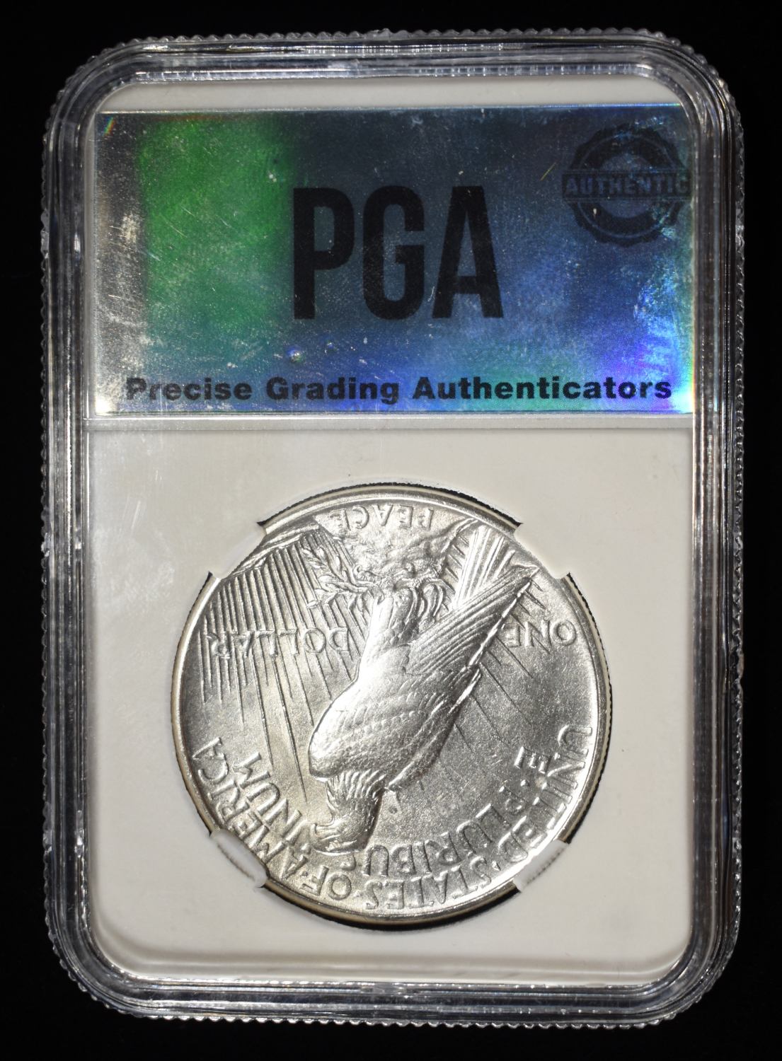 1921 PEACE DOLLAR PGA CH BU