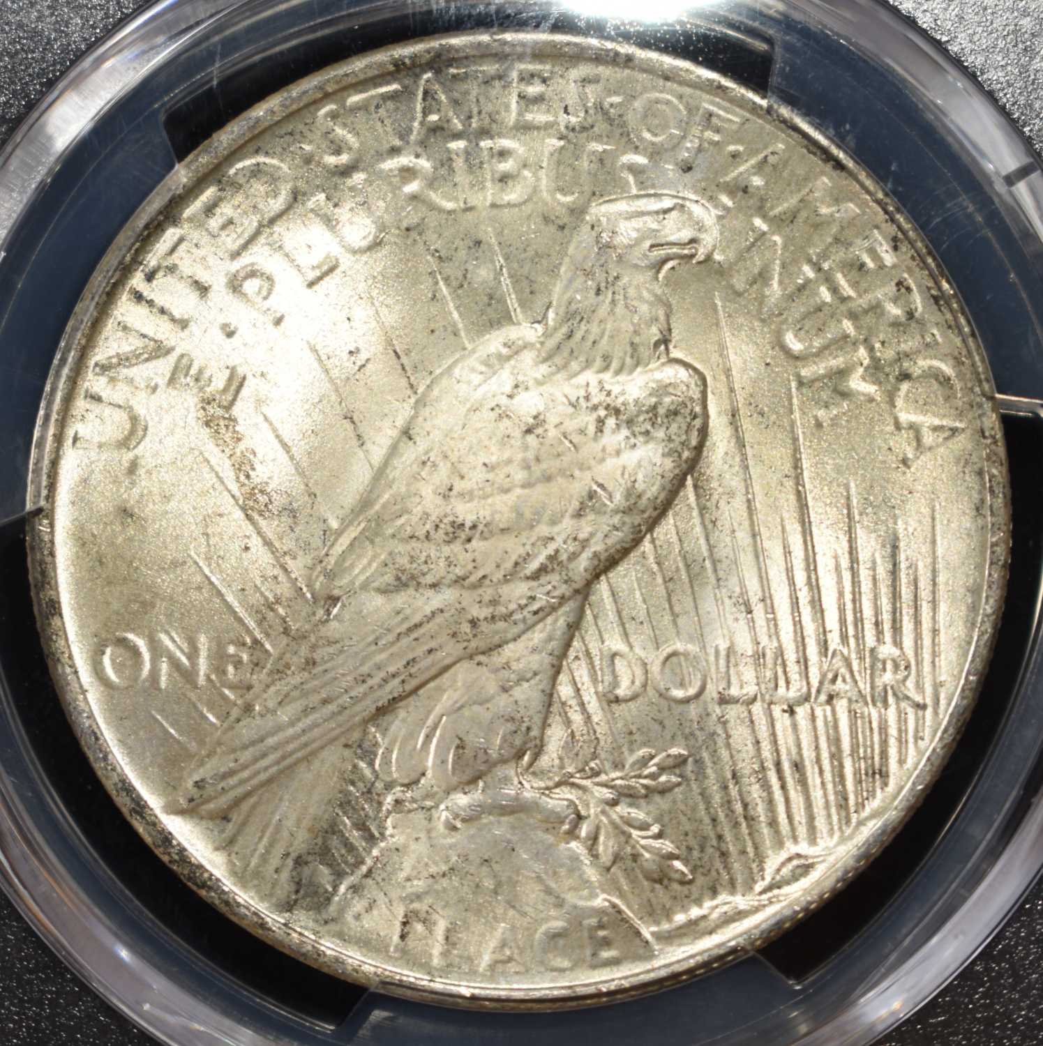 1923 PEACE DOLLAR PCGS MS-63