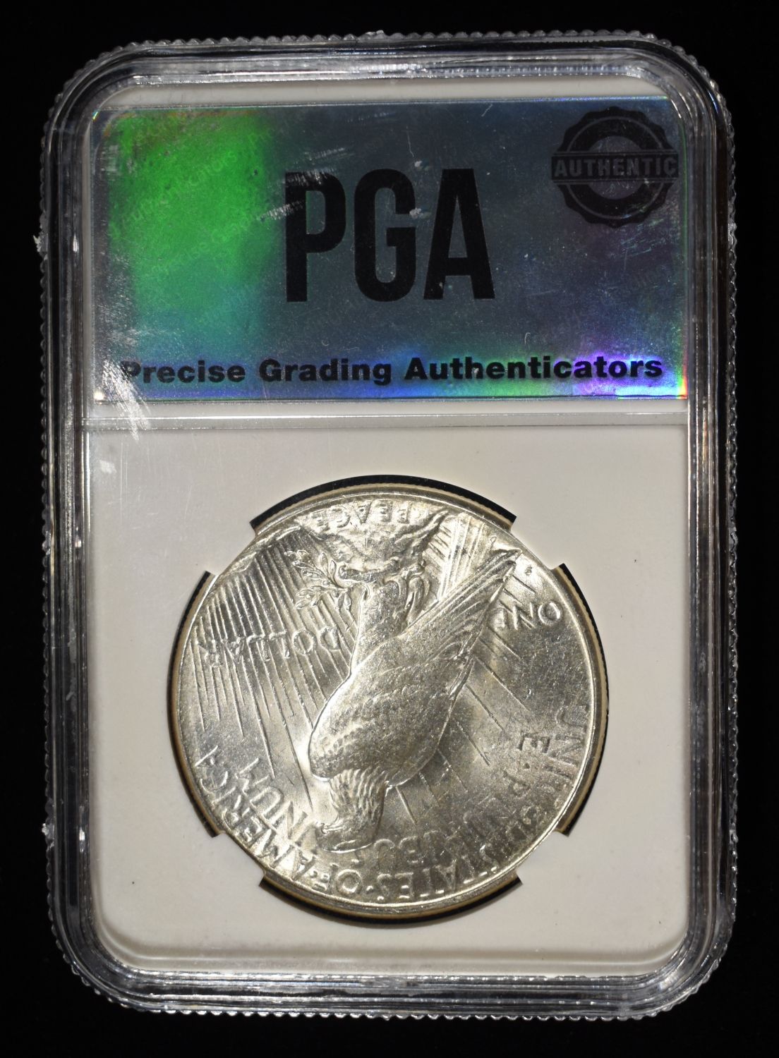 1923-S PEACE DOLLAR PGA CH/GEM BU
