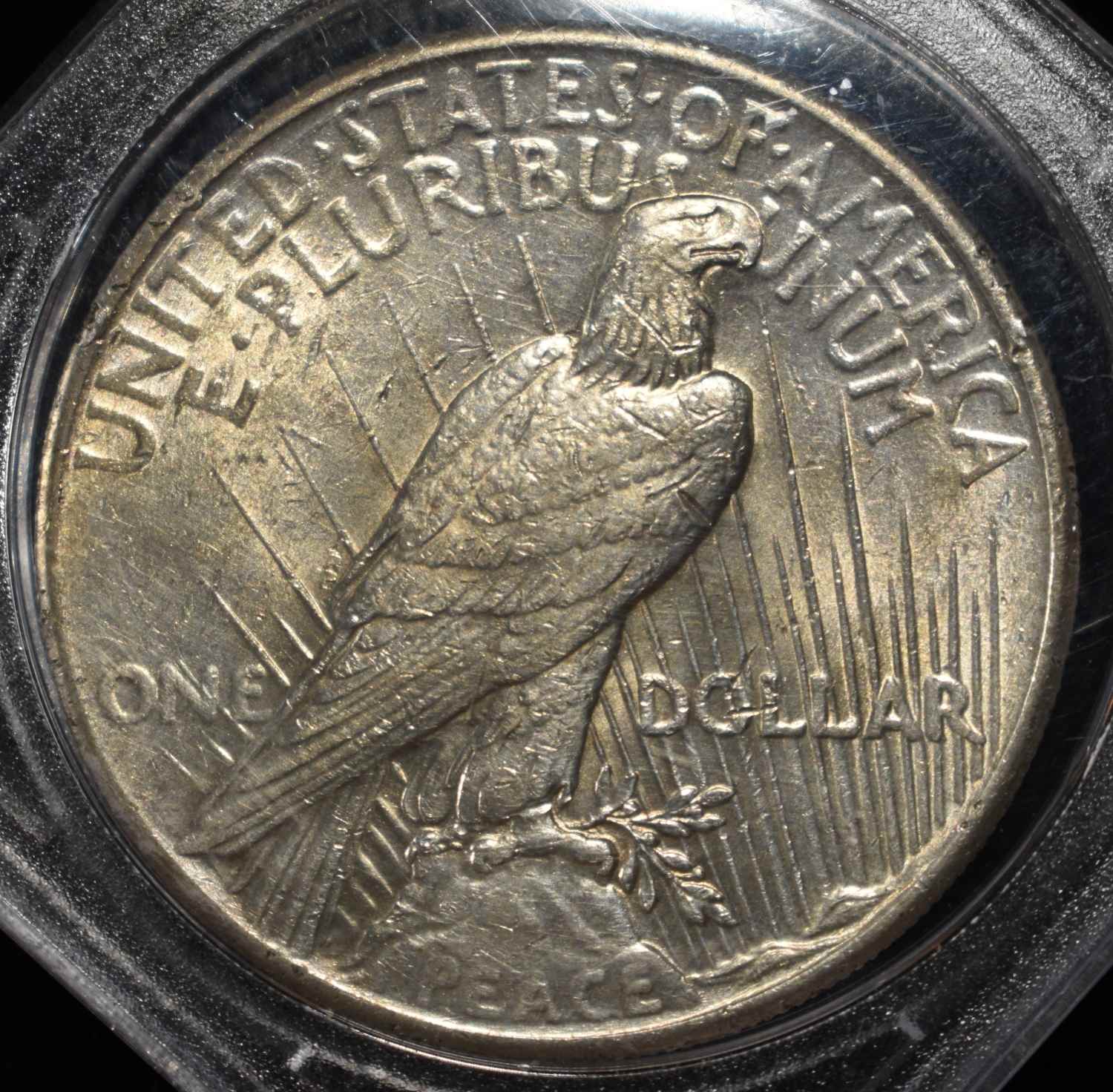 1925 PEACE DOLLAR NO-FEATHERS