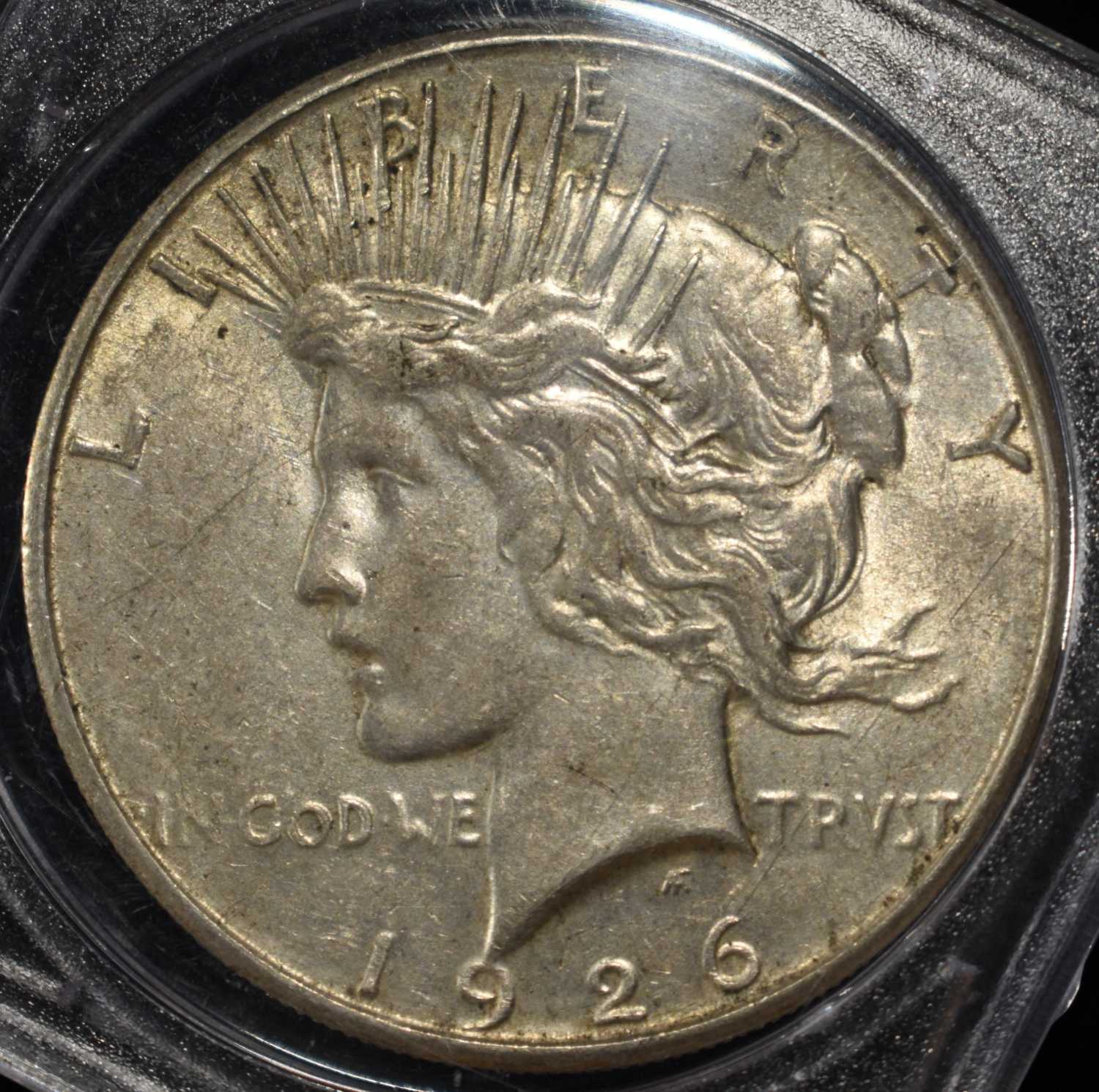 1926-S PEACE DOLLAR NO-FEATHERS