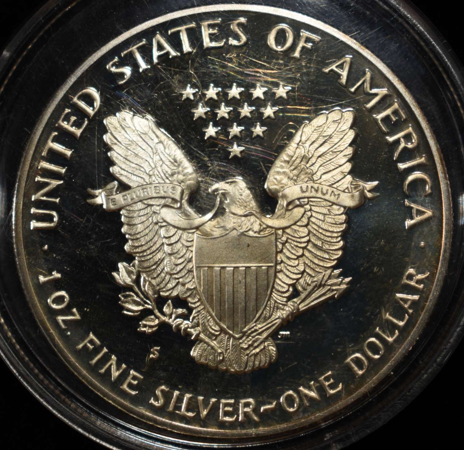 1991-S AMERICAN SILVER EAGLE PROOF