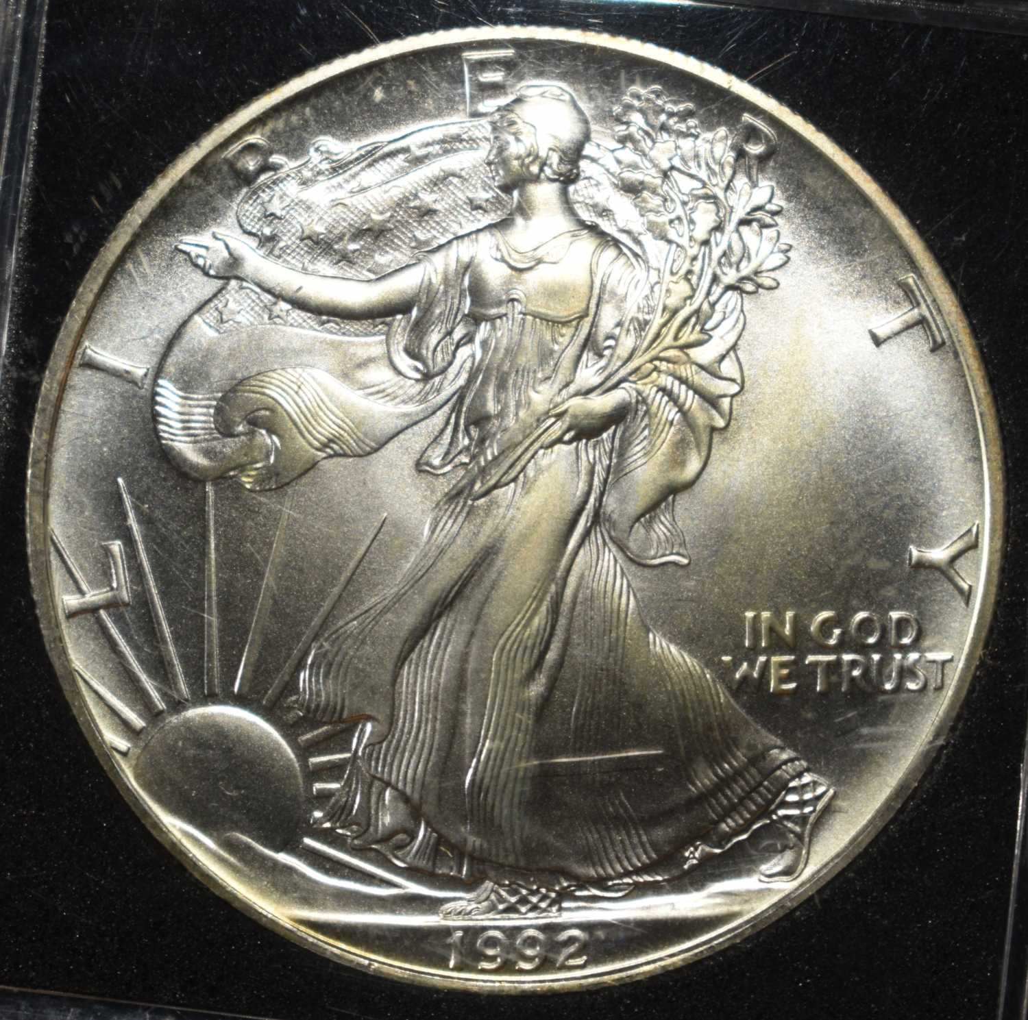 1992 AMERICAN SILVER EAGLE