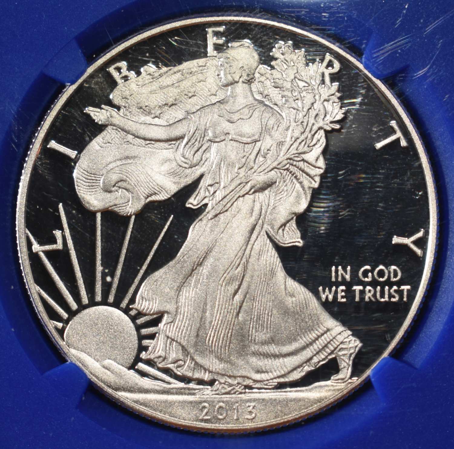 2013-W AMERICAN SILVER EAGLE NGC PF69 ULTRA CAMEO