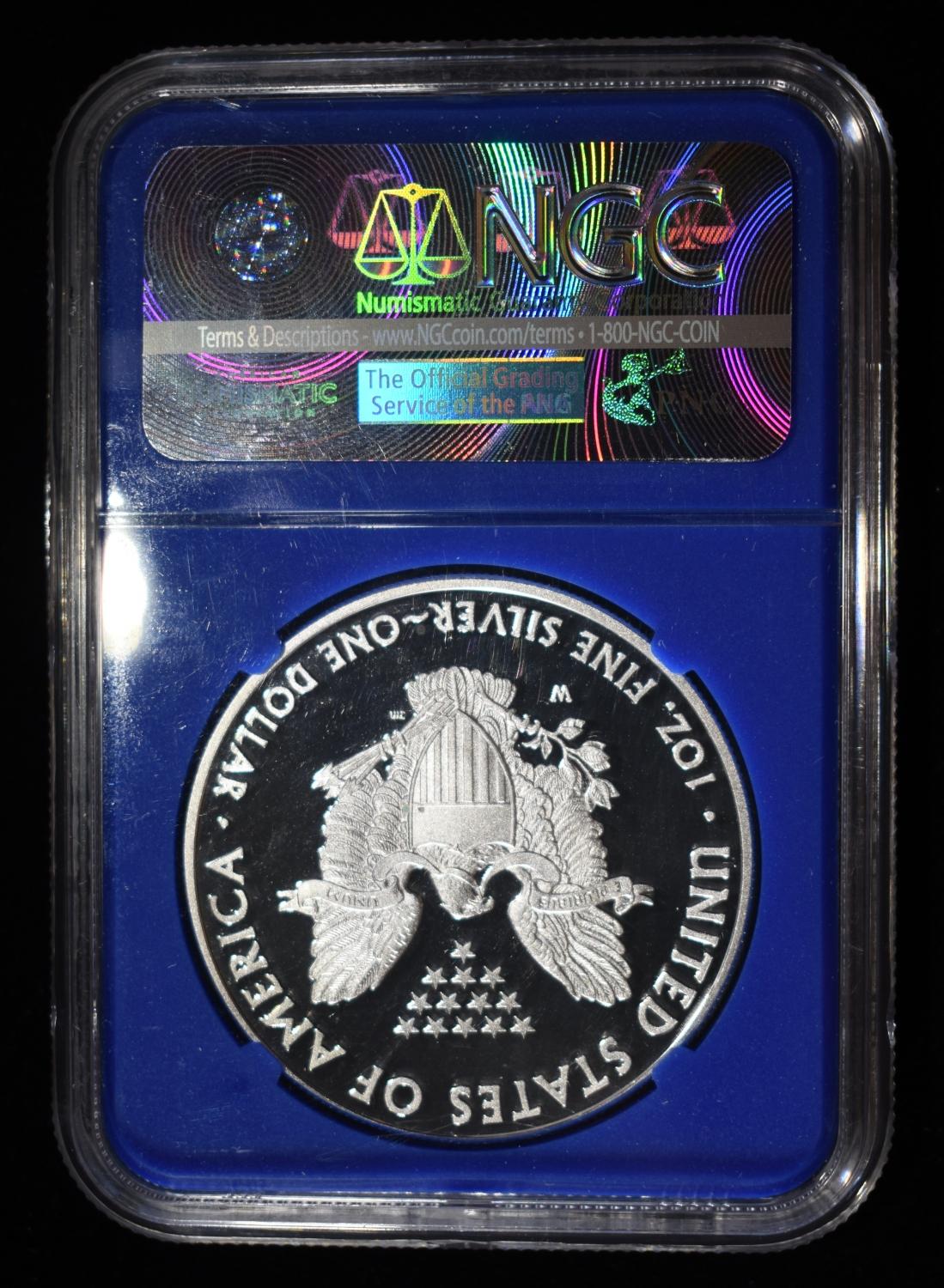 2013-W AMERICAN SILVER EAGLE NGC PF69 ULTRA CAMEO