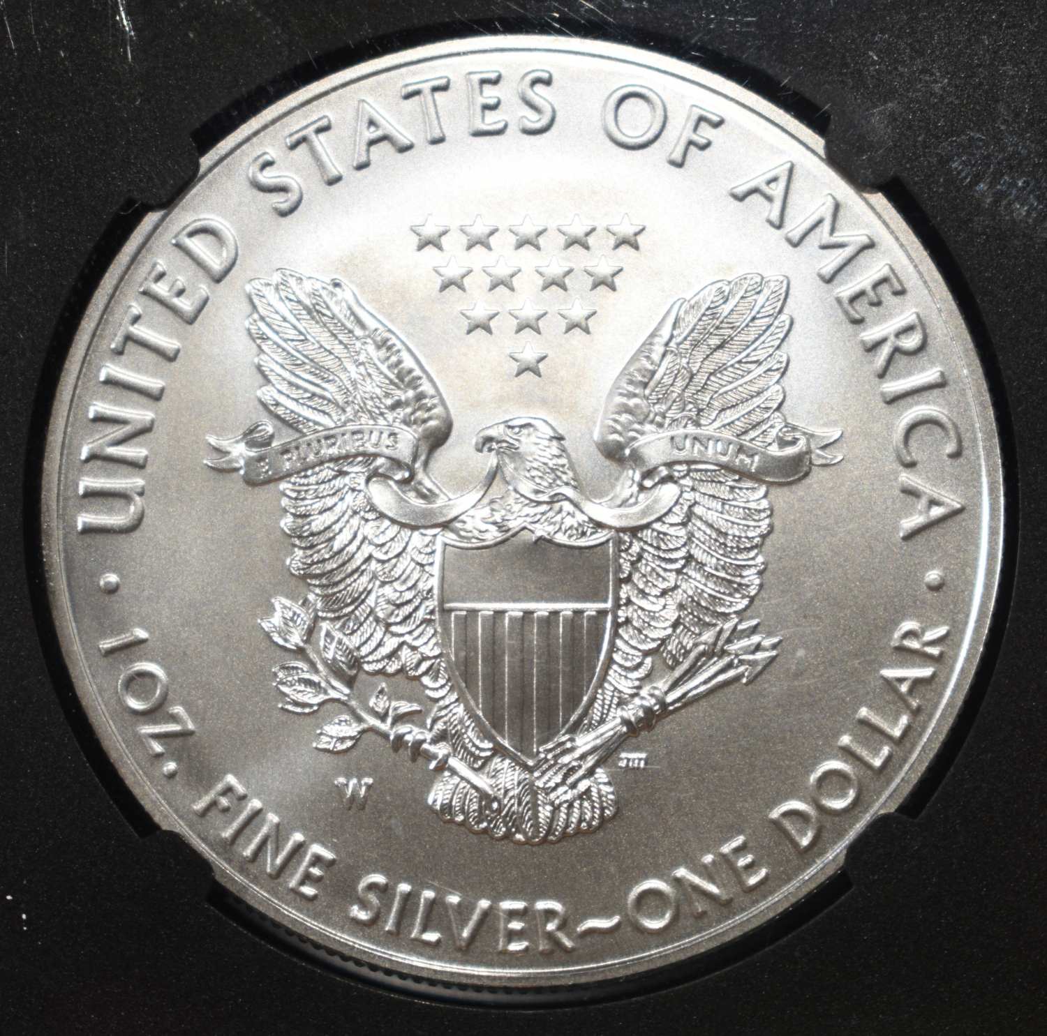 2017-W AMERICAN SILVER EAGLE NGC MS70 BURNISHED