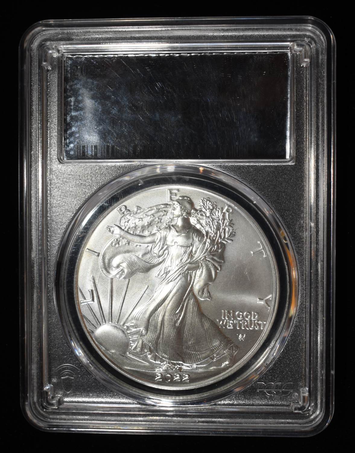 2022 AMERICAN SILVER EAGLE PCGS MS70