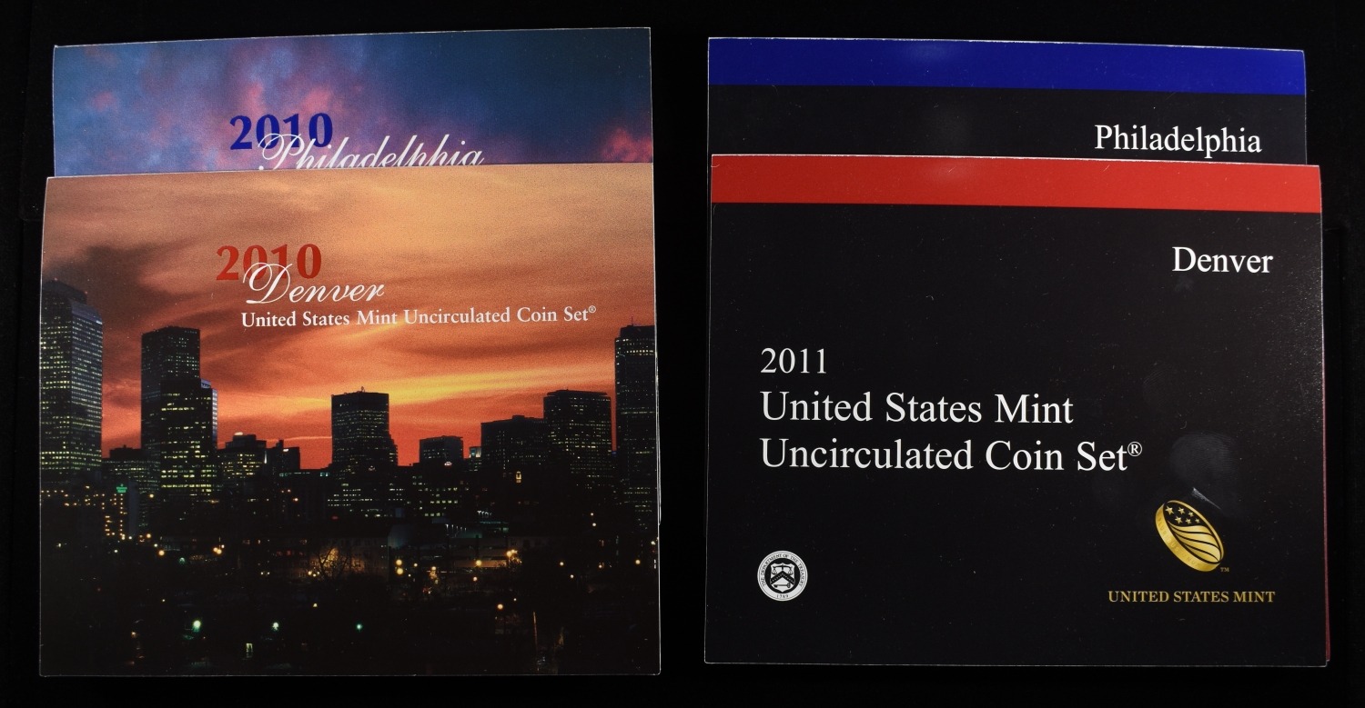 2010 & 2011 MINT SETS