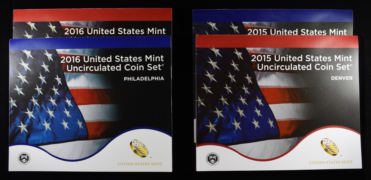 2015 & 2016 MINT SETS