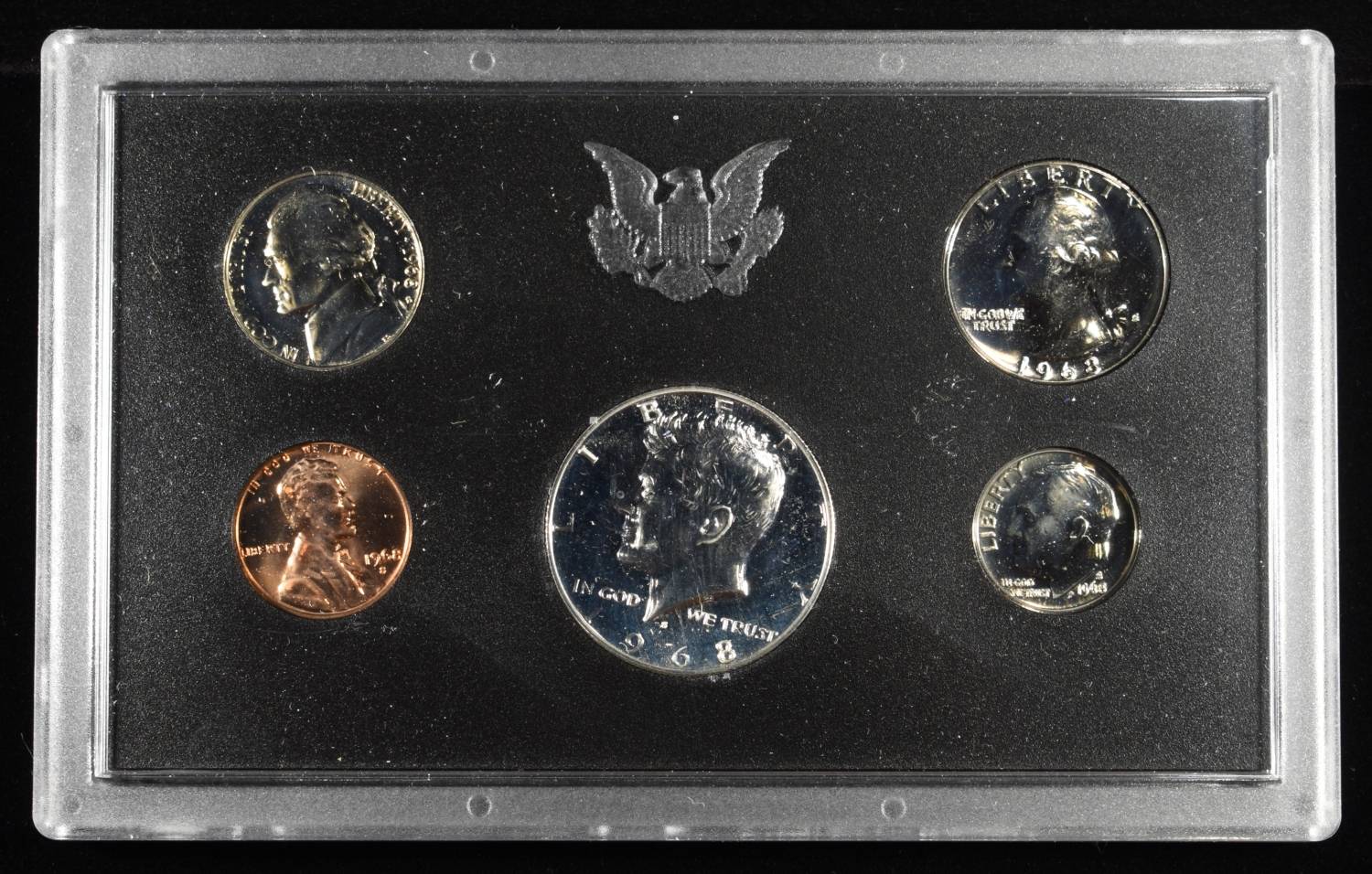 1968-70, 72, 76 & 77 PROOF SETS