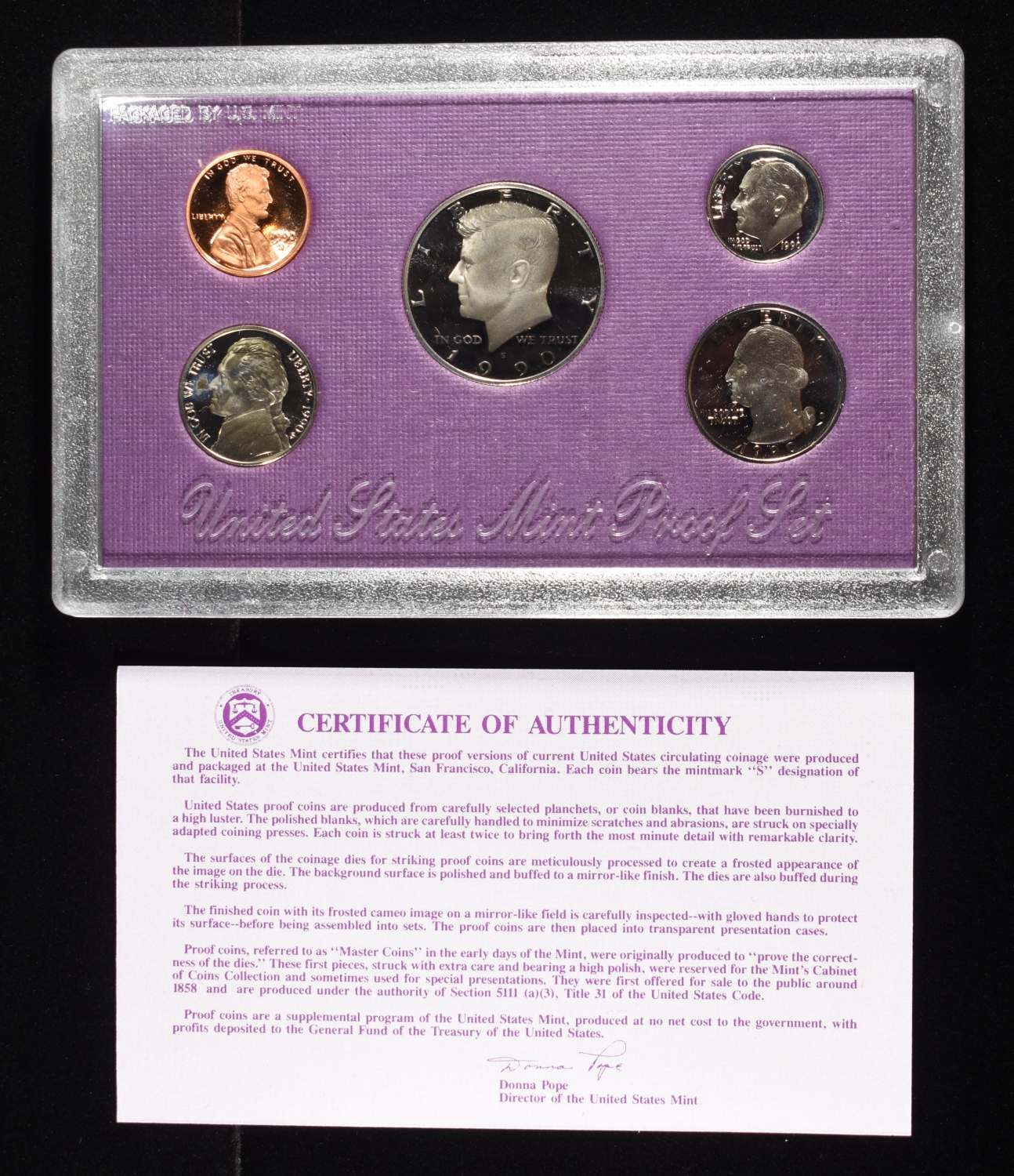 1990-97 PROOF SETS