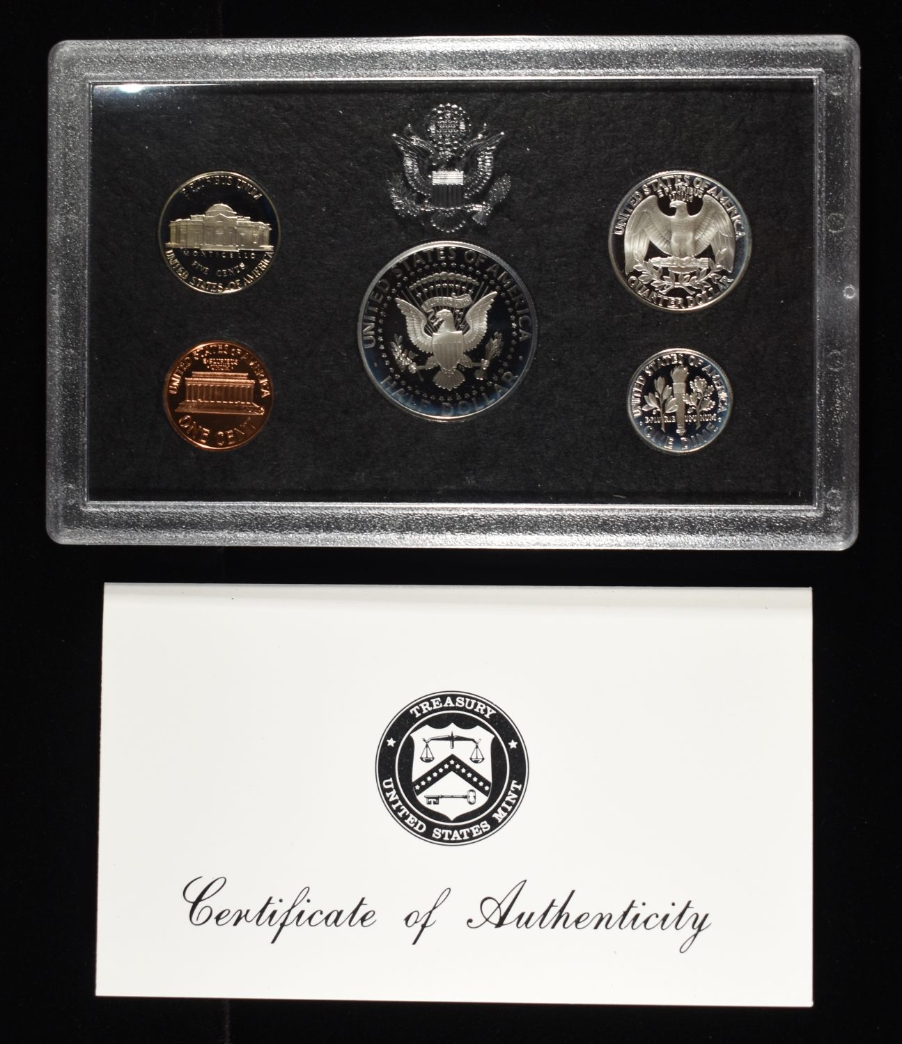 1996 SILVER PROOF SET