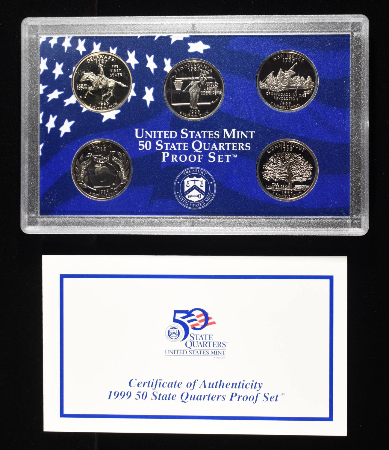 99, 03-07 & 11-13 QUARTERS PROOF SETS