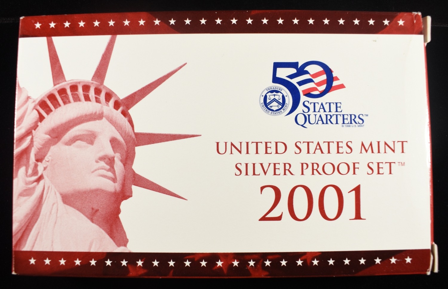 2001 SILVER PROOF SET