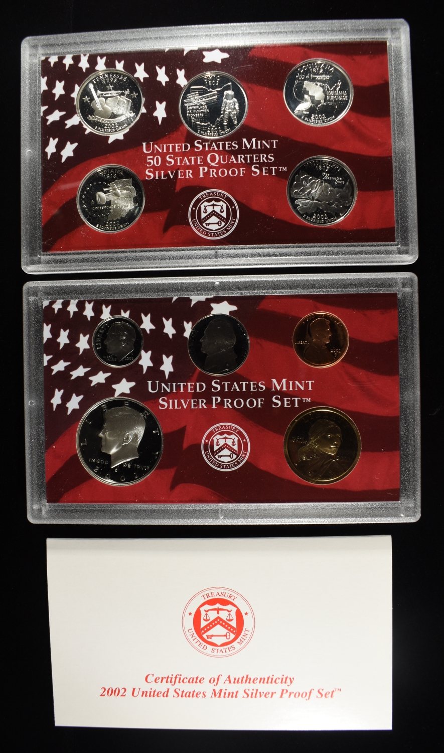 2002 US SILVER PROOF SET