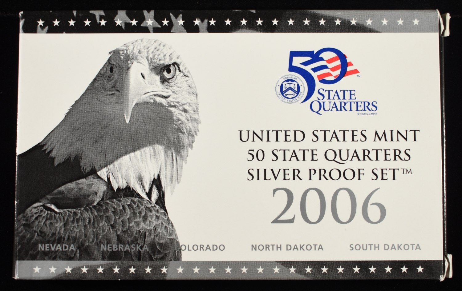 2006 US STATE QUARTERS SILVER PROOF SET