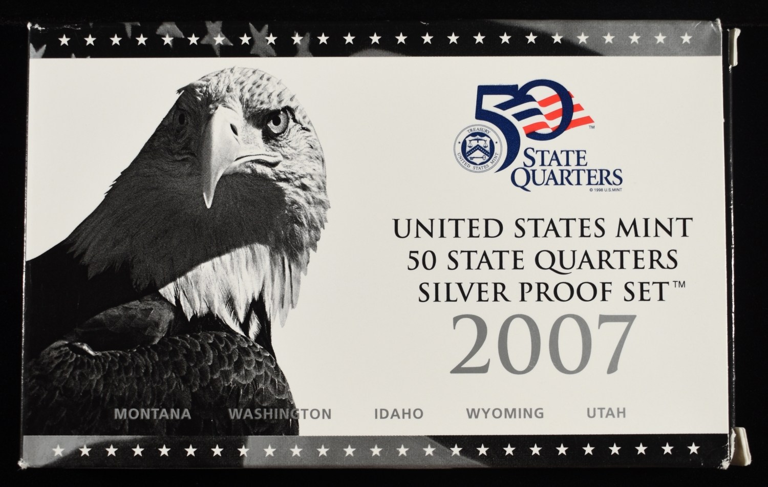 2007 US STATE QUARTERS SILVER PROOF SET