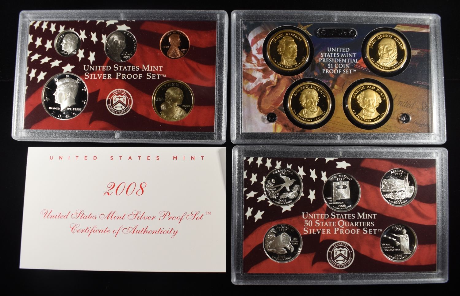 2008 US SILVER PROOF SET