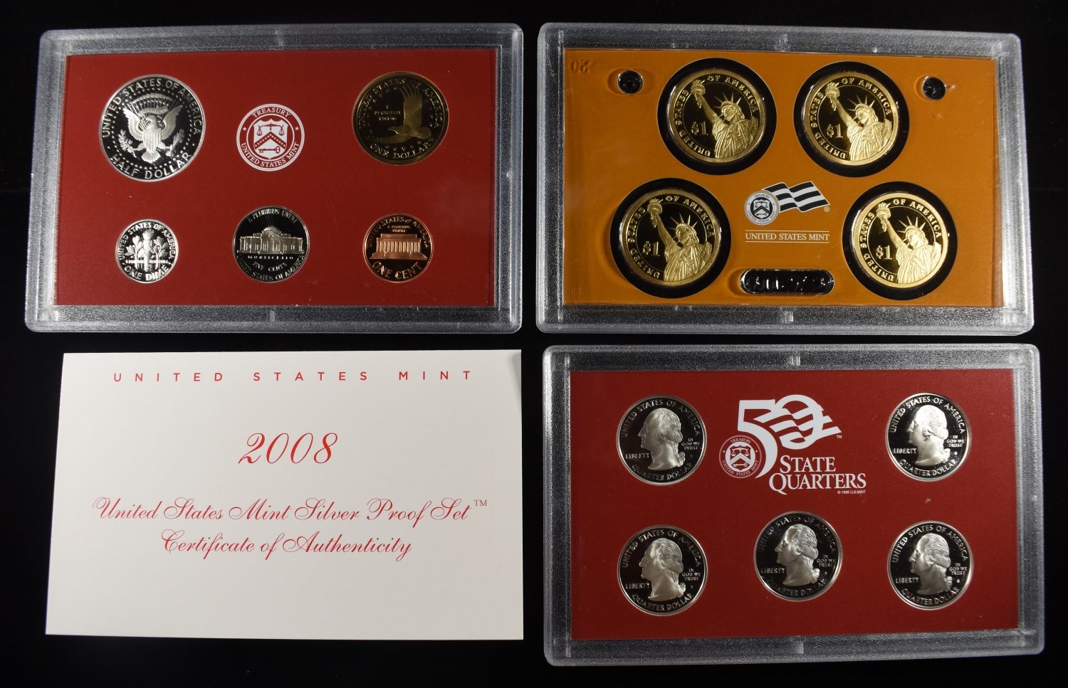 2008 US SILVER PROOF SET