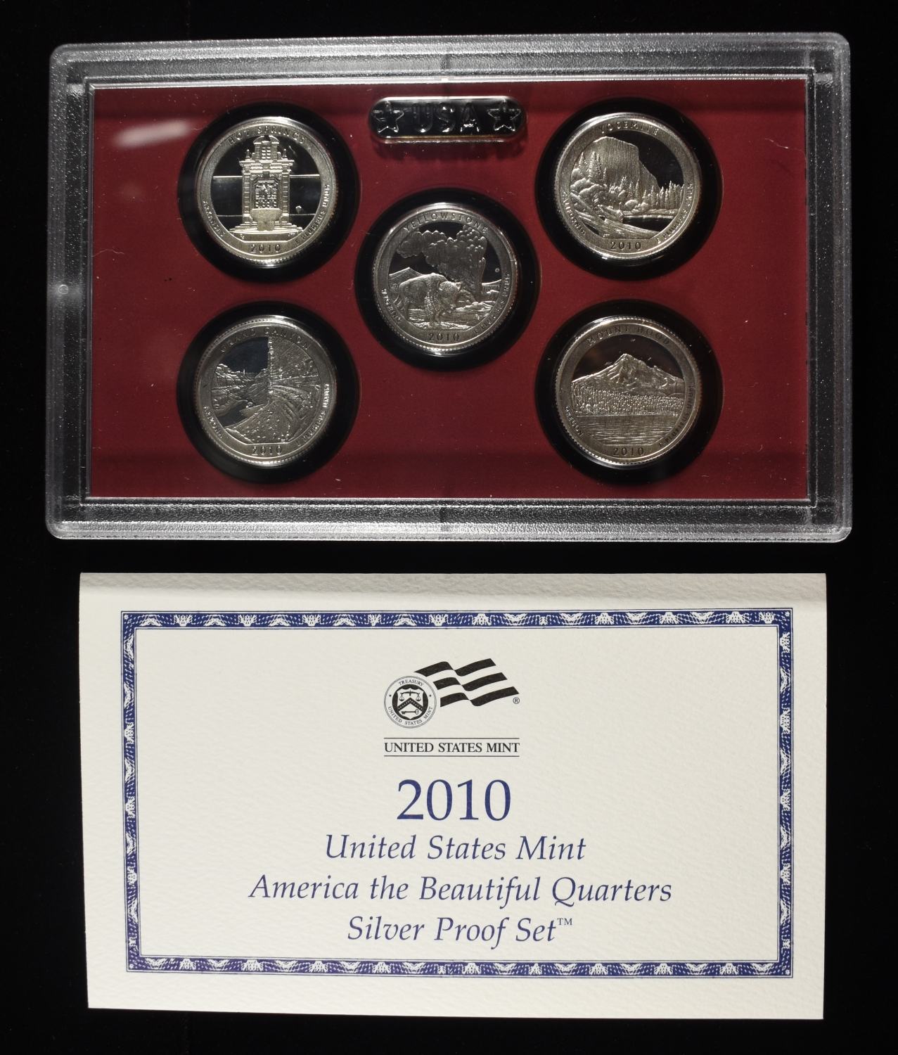 2010 QUARTER SILVER PROOF SET