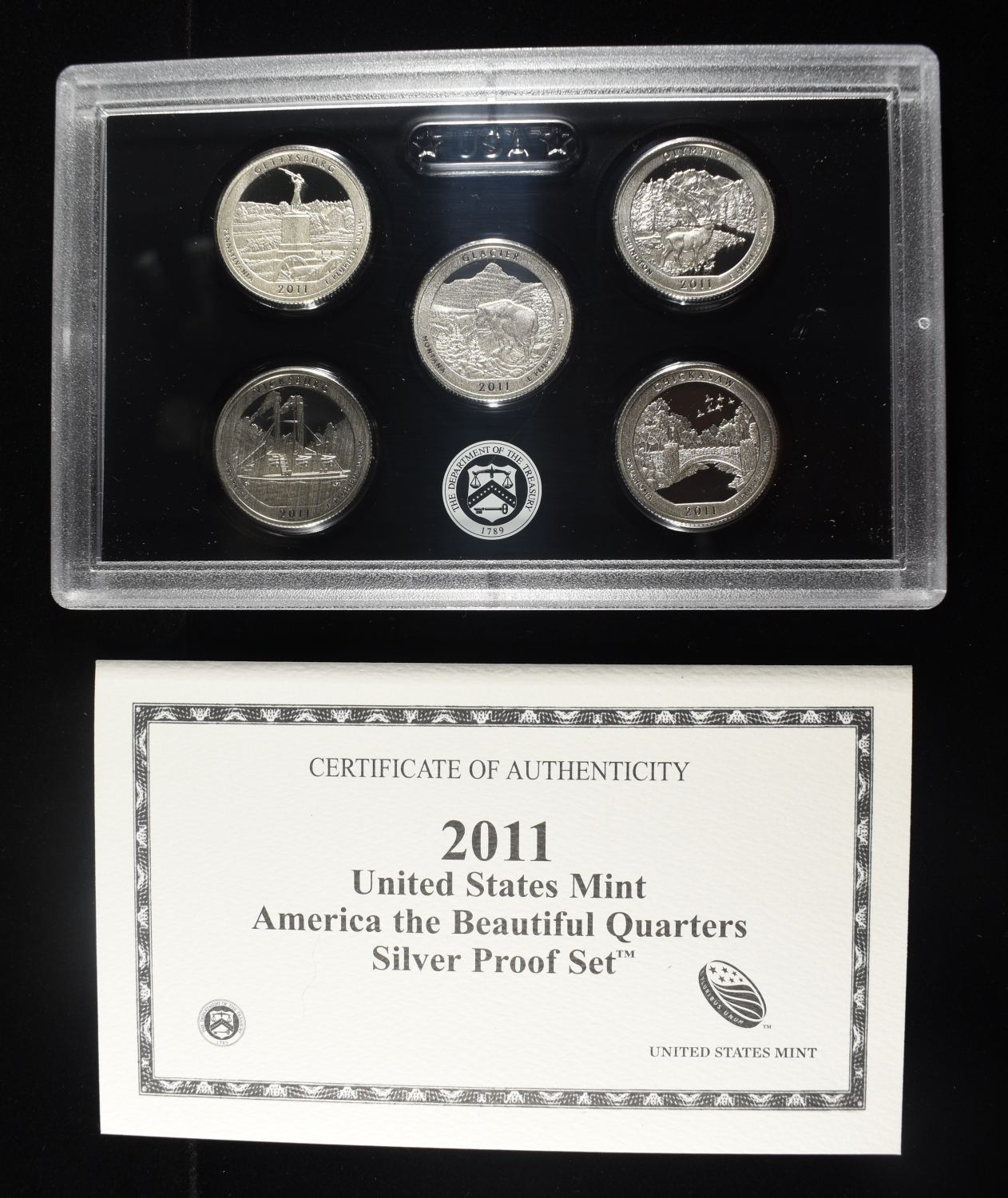 2011 QUARTER SILVER PROOF SET