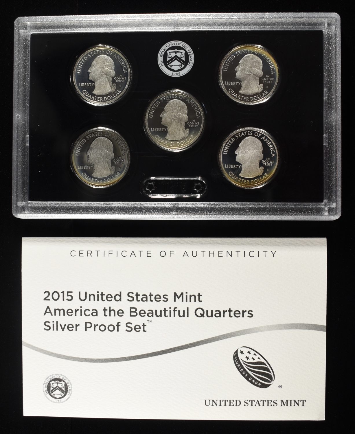 2015 QUARTER SILVER PROOF SET