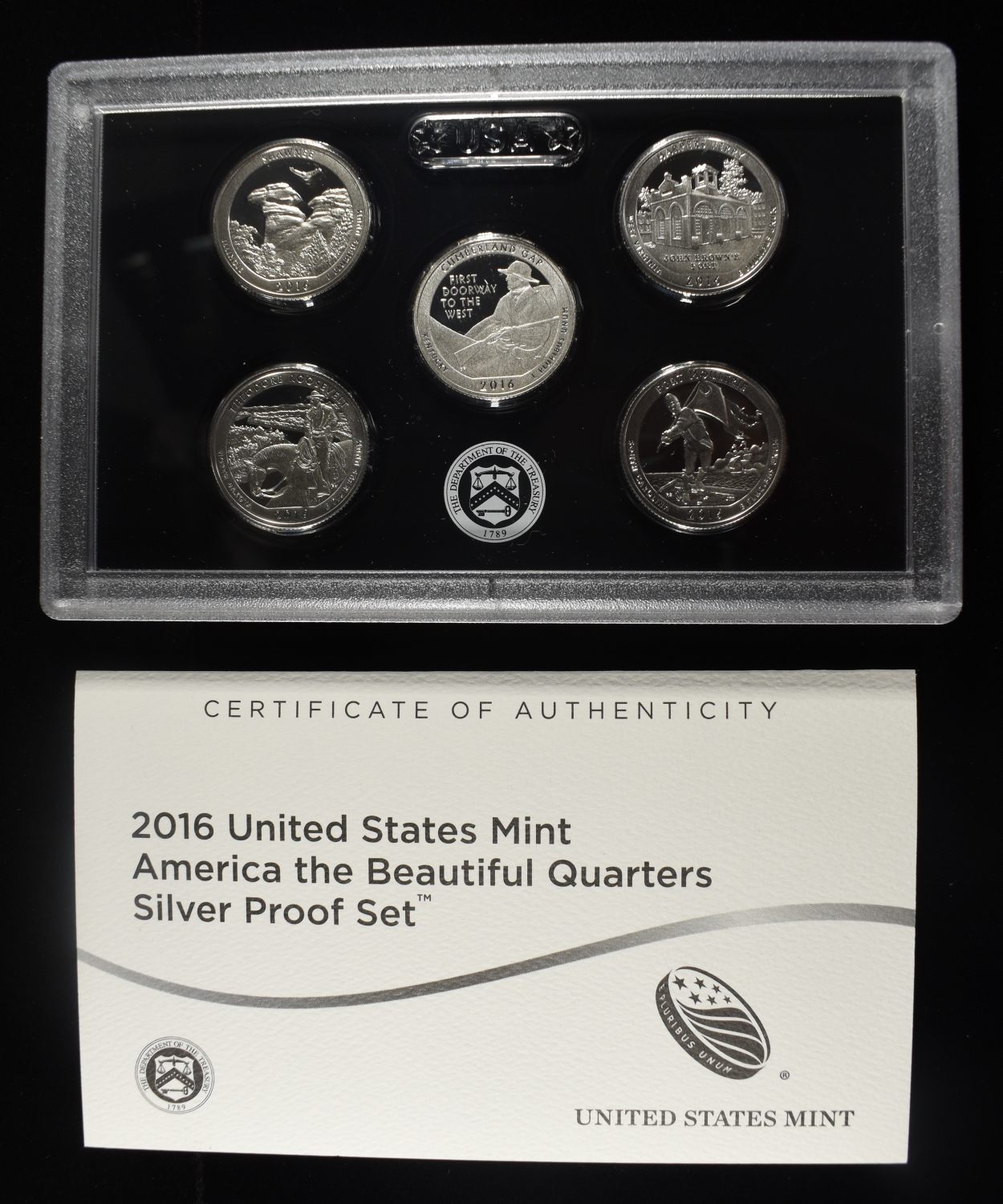 2016 QUARTER SILVER PROOF SET