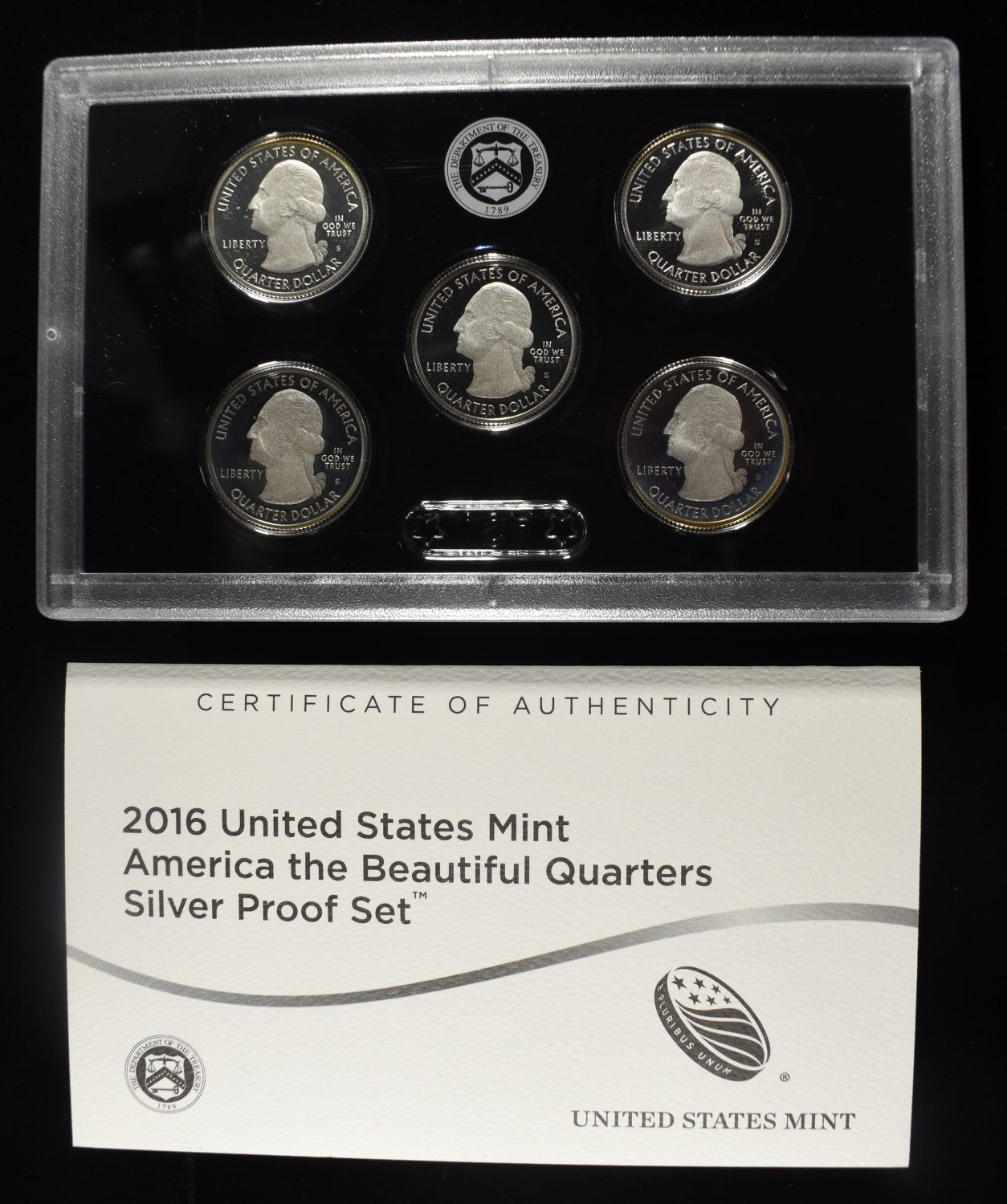 2016 QUARTER SILVER PROOF SET