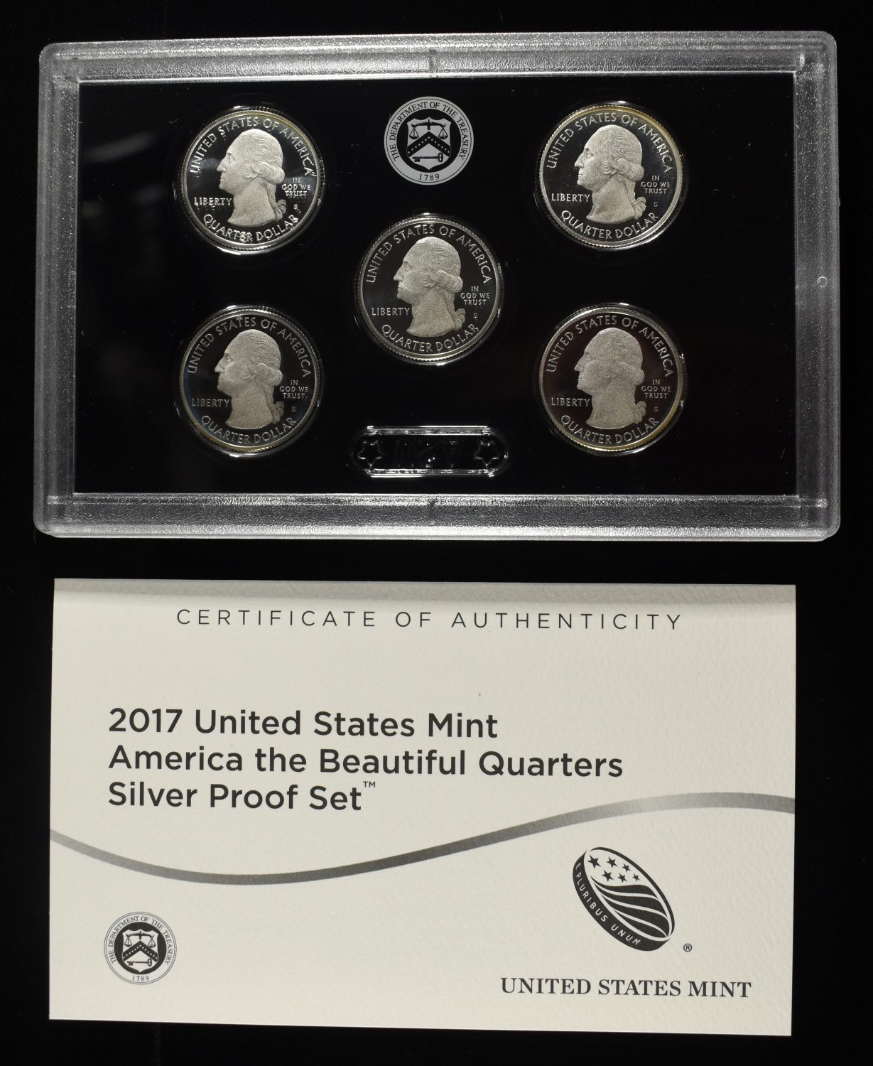2017 QUARTER SILVER PROOF SET