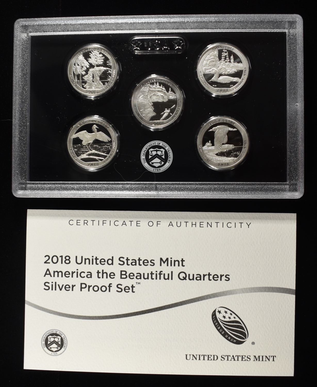 2018 QUARTER SILVER PROOF SET