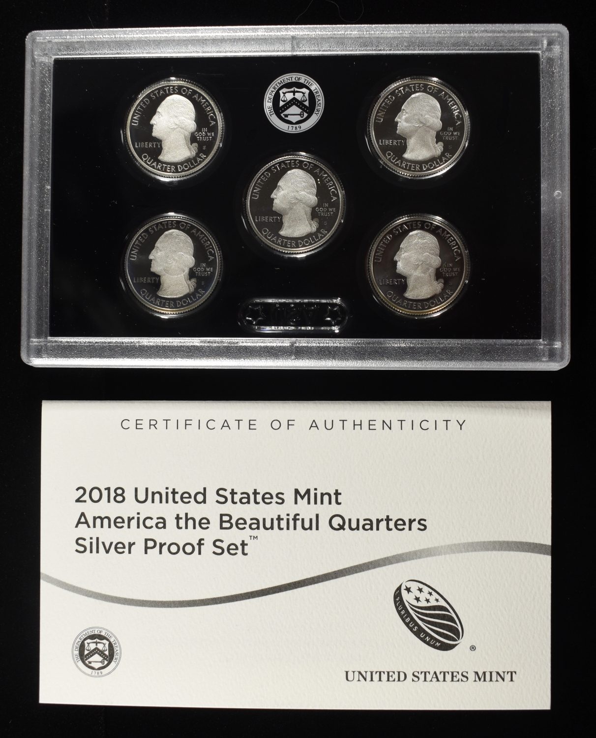 2018 QUARTER SILVER PROOF SET