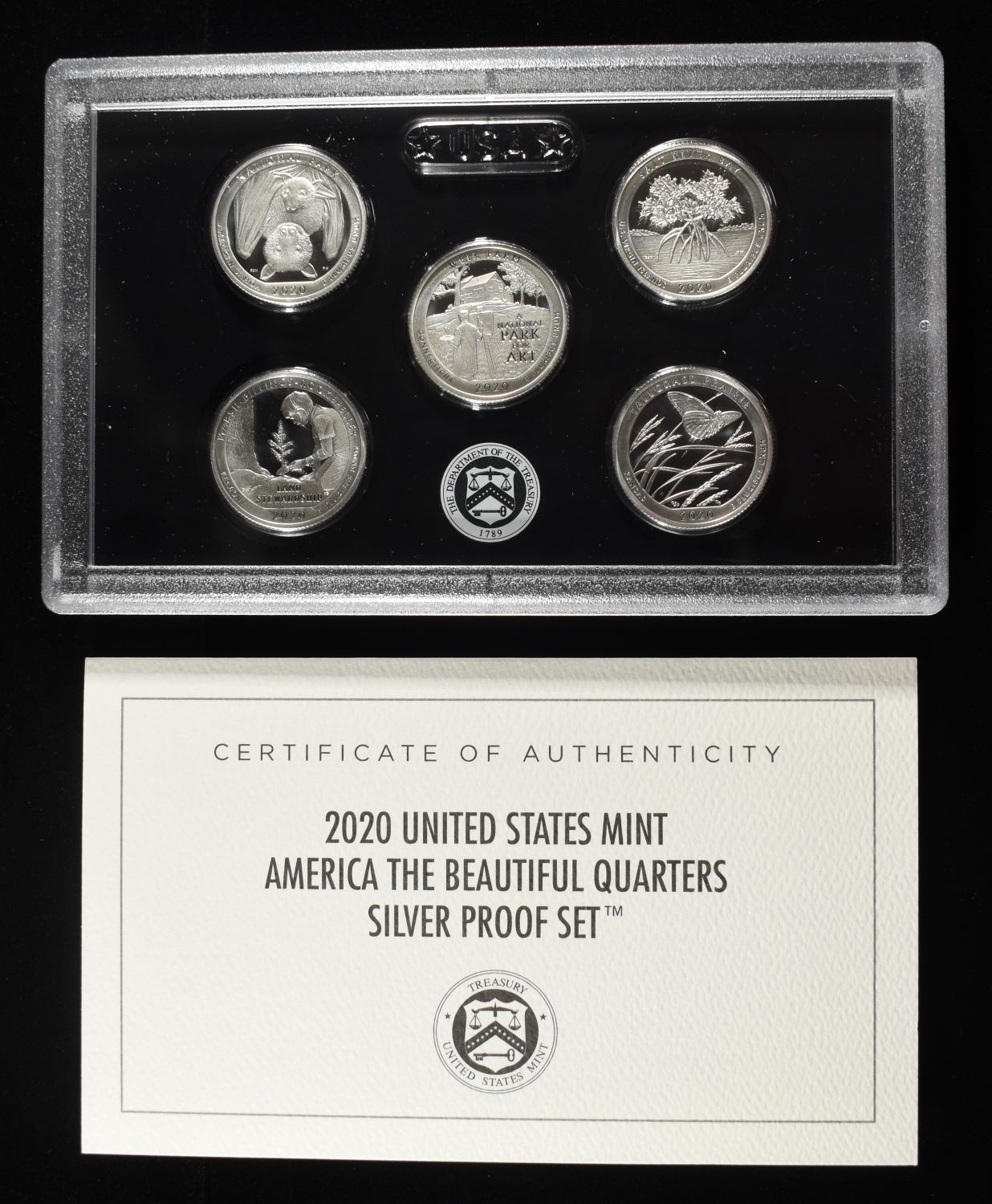 2020 QUARTER SILVER PROOF SET