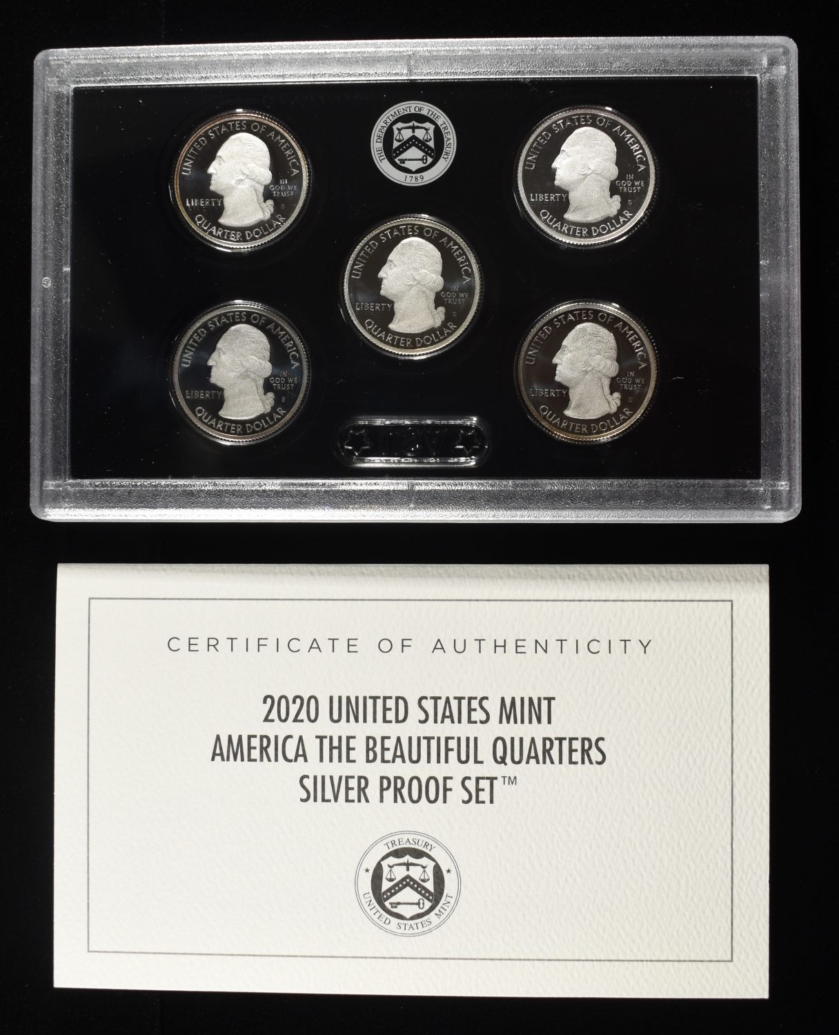 2020 QUARTER SILVER PROOF SET