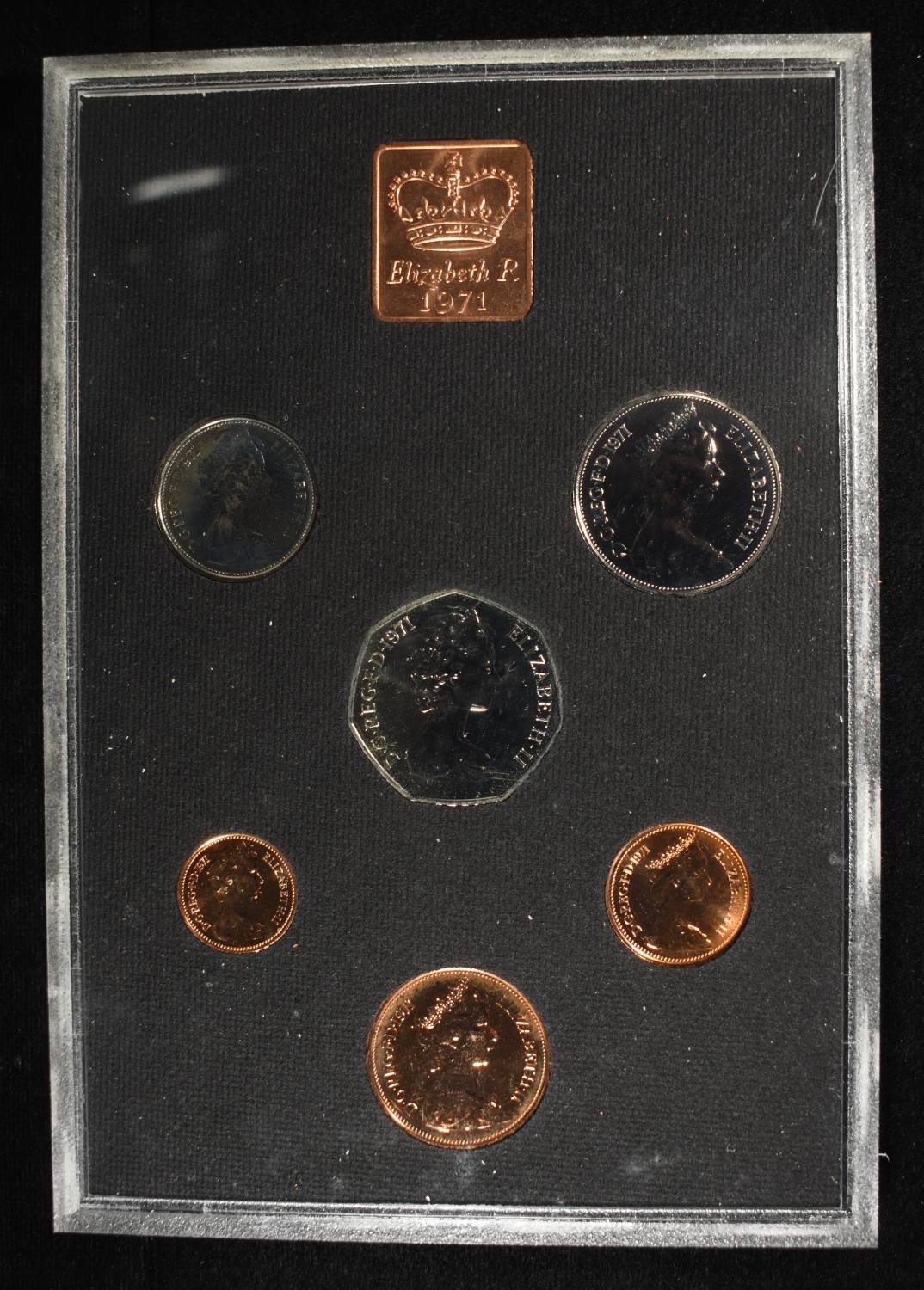 (3) 1970 & (2) 1971 COINAGE OF GREAT BRITAIN