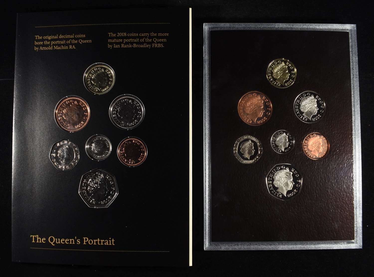 2008 UK ROYAL SHIELD OF ARMS PROOF COLLECTION