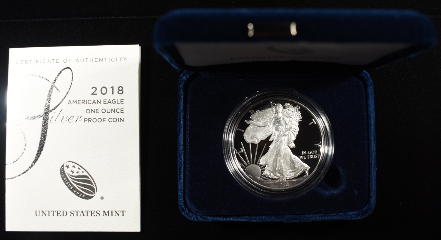 2018-W AMERICAN SILVER EAGLE PROOF