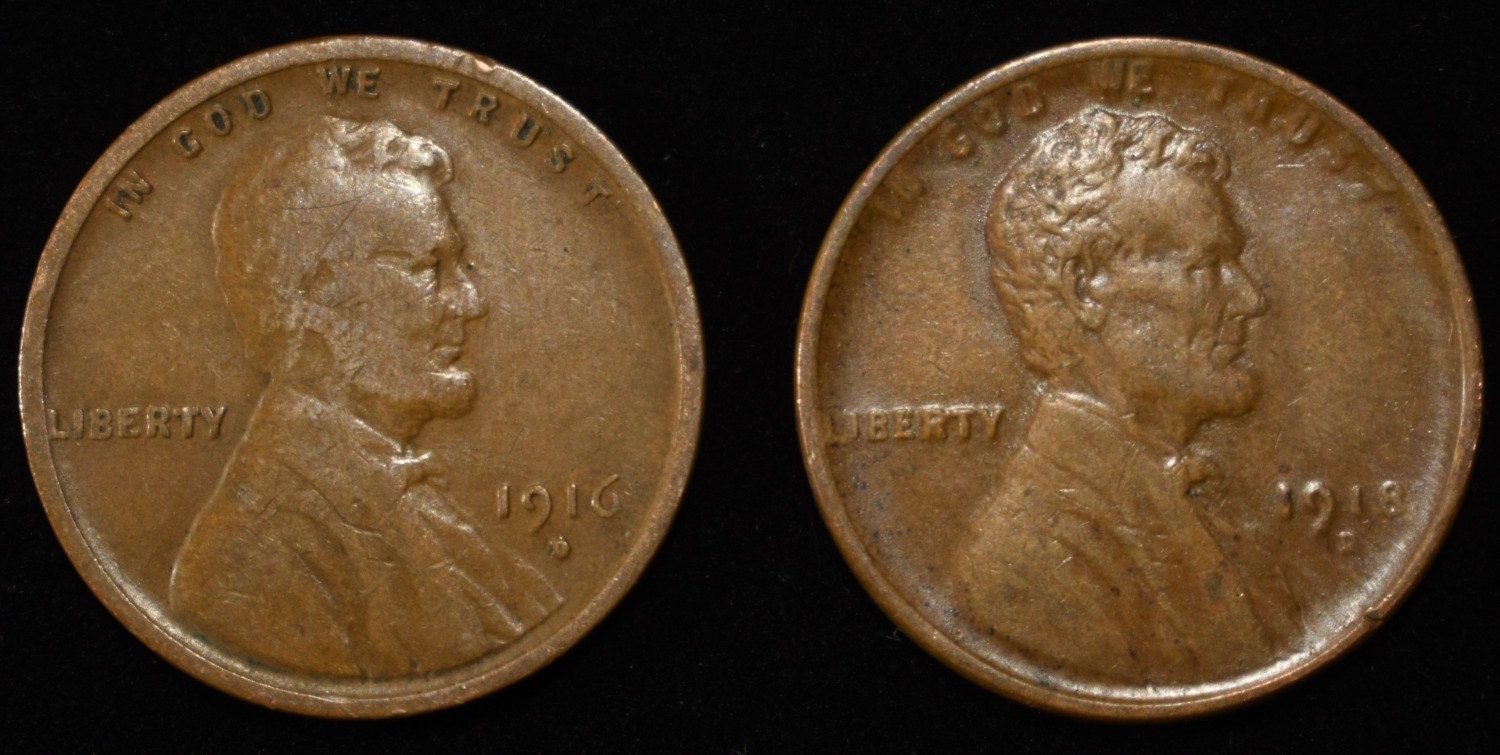 (90) D & S MINT CENTS FROM THE TEENS
