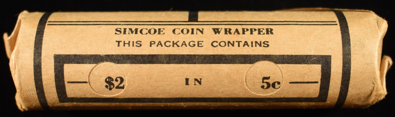 1944 STEEL ROLL CANADIAN NICKELS