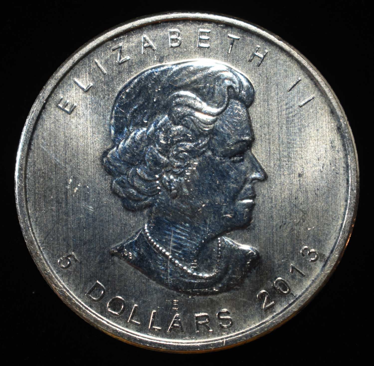 $5 CANADA 1 OZ .999 SILVER ROUND