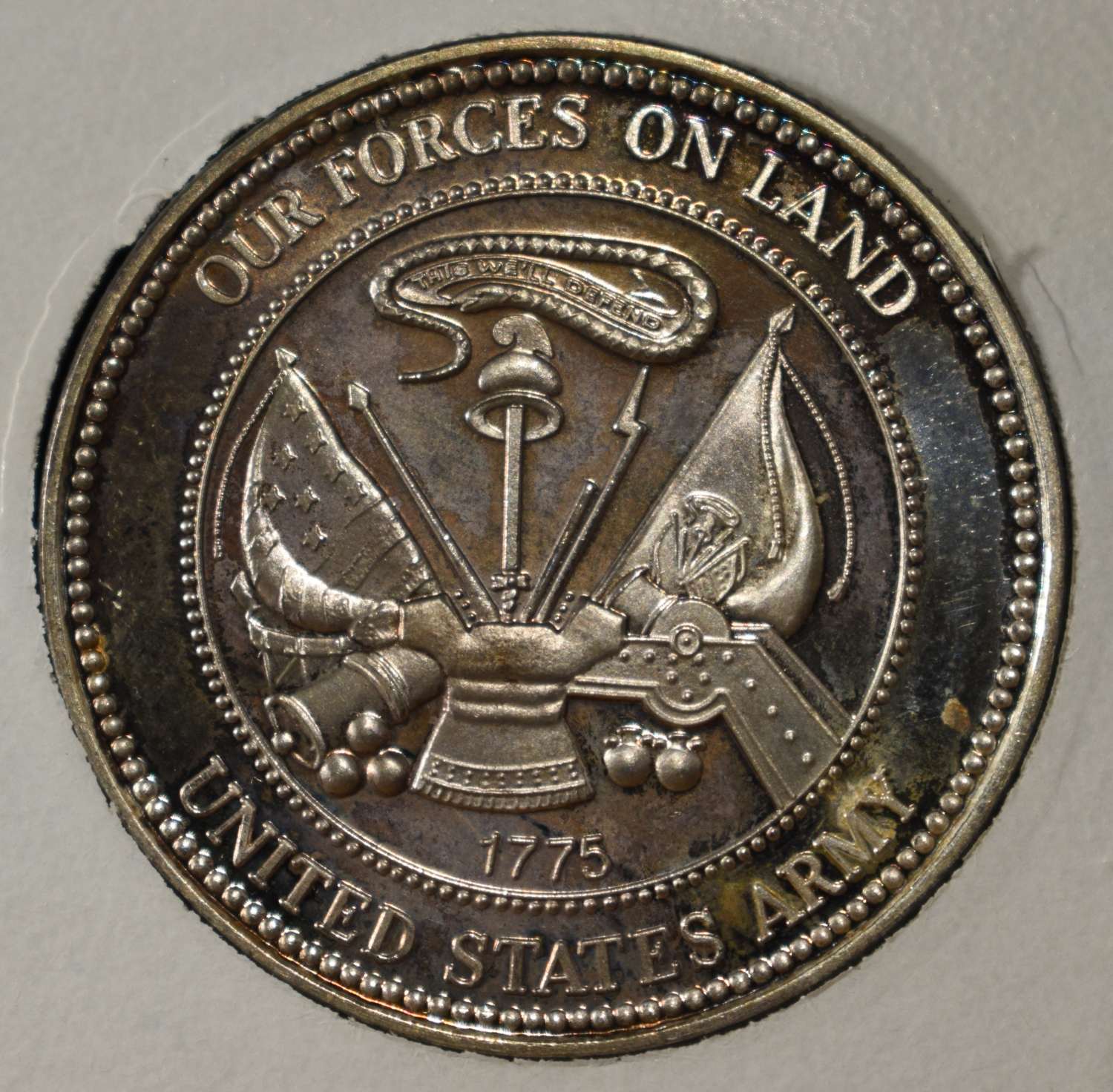 OPERATION DESERT STORM 1 OZ .999 SILVER ROUND
