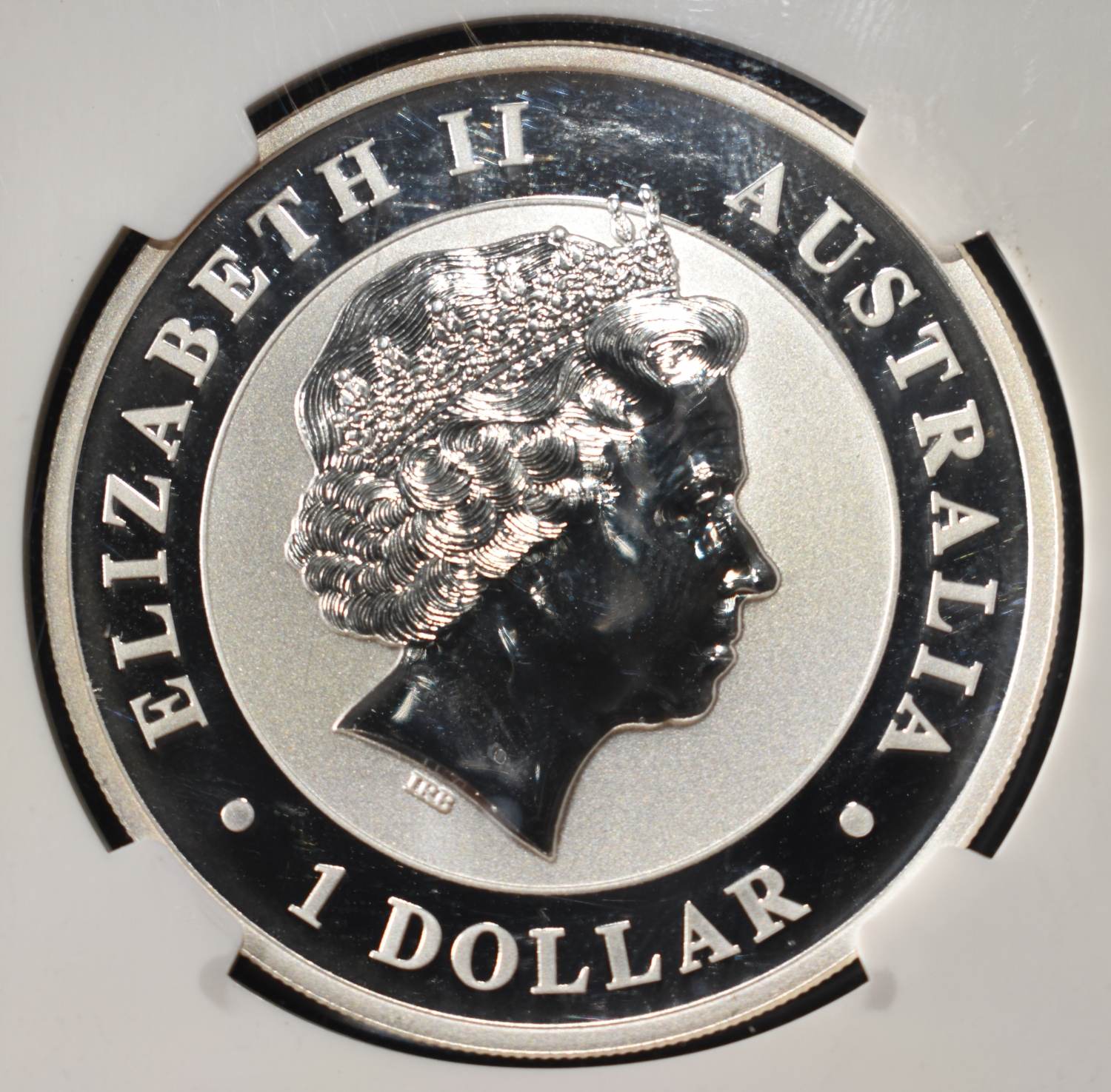 2011-P $1 AUSTRALIA 1 OZ SILVER KOALA NGC MS70