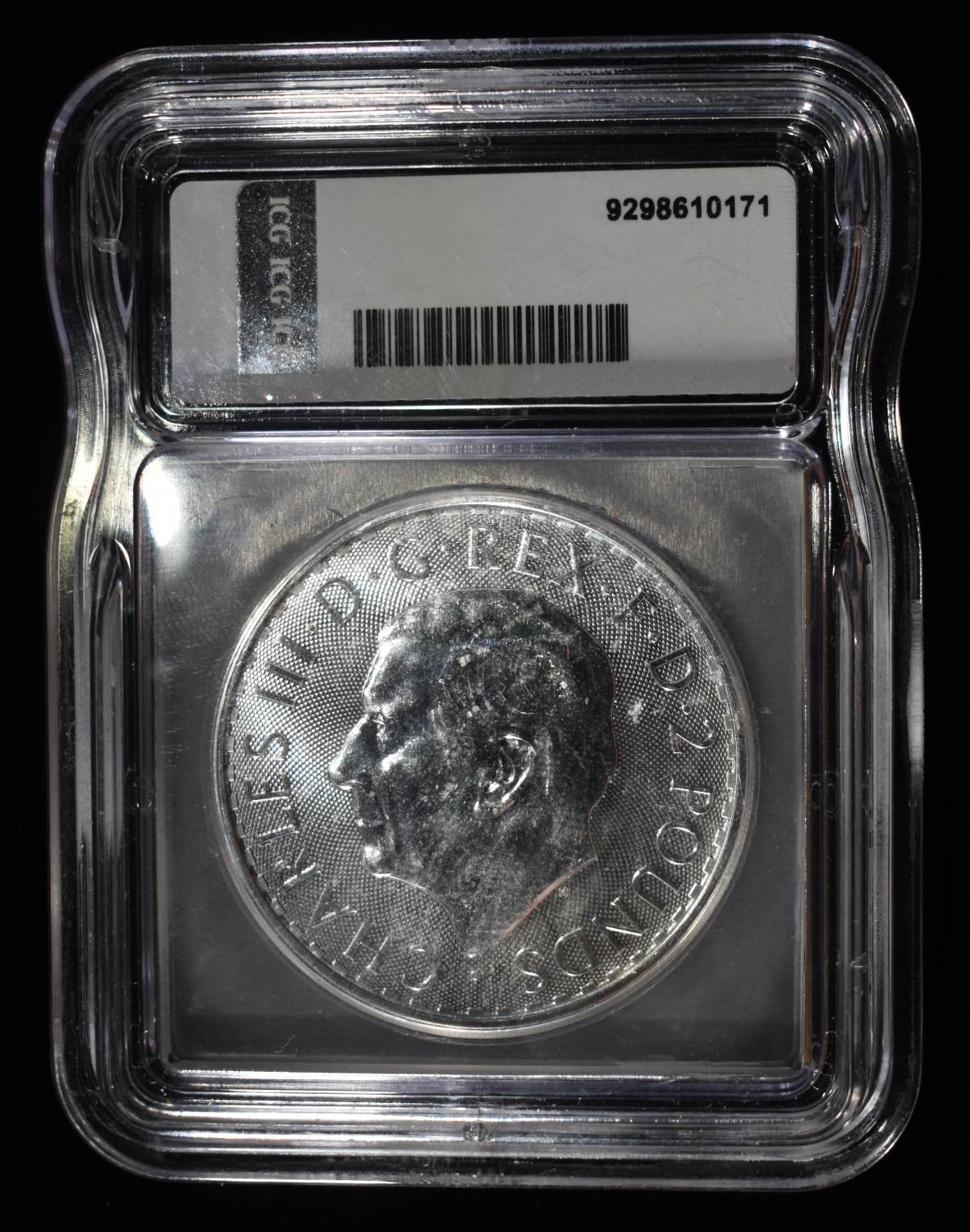 2023 GREAT BRITAIN 1 OZ .999 ICG MS69