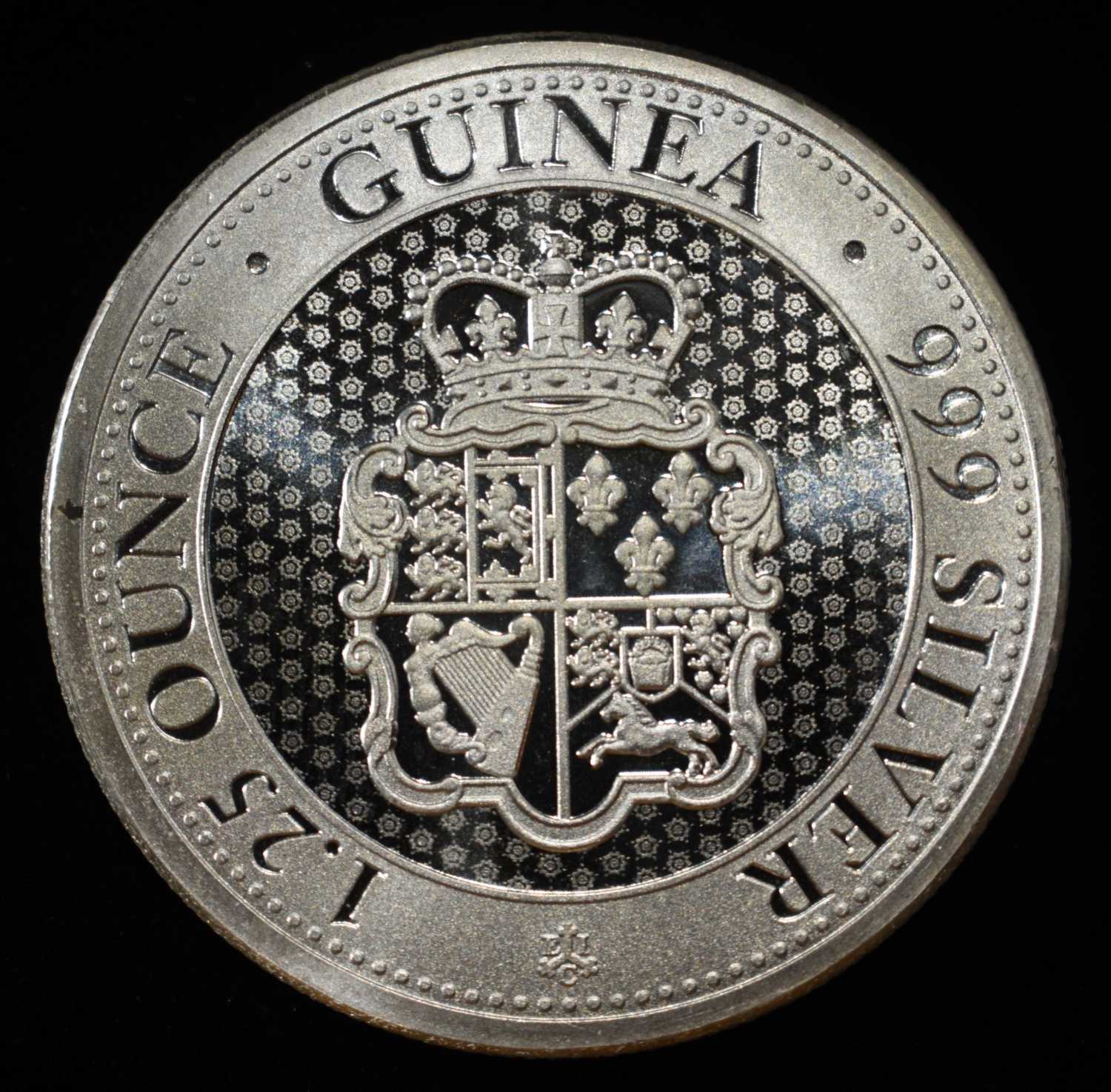 2021 GUINEA 1.25 OZ .999 SILVER ROUND