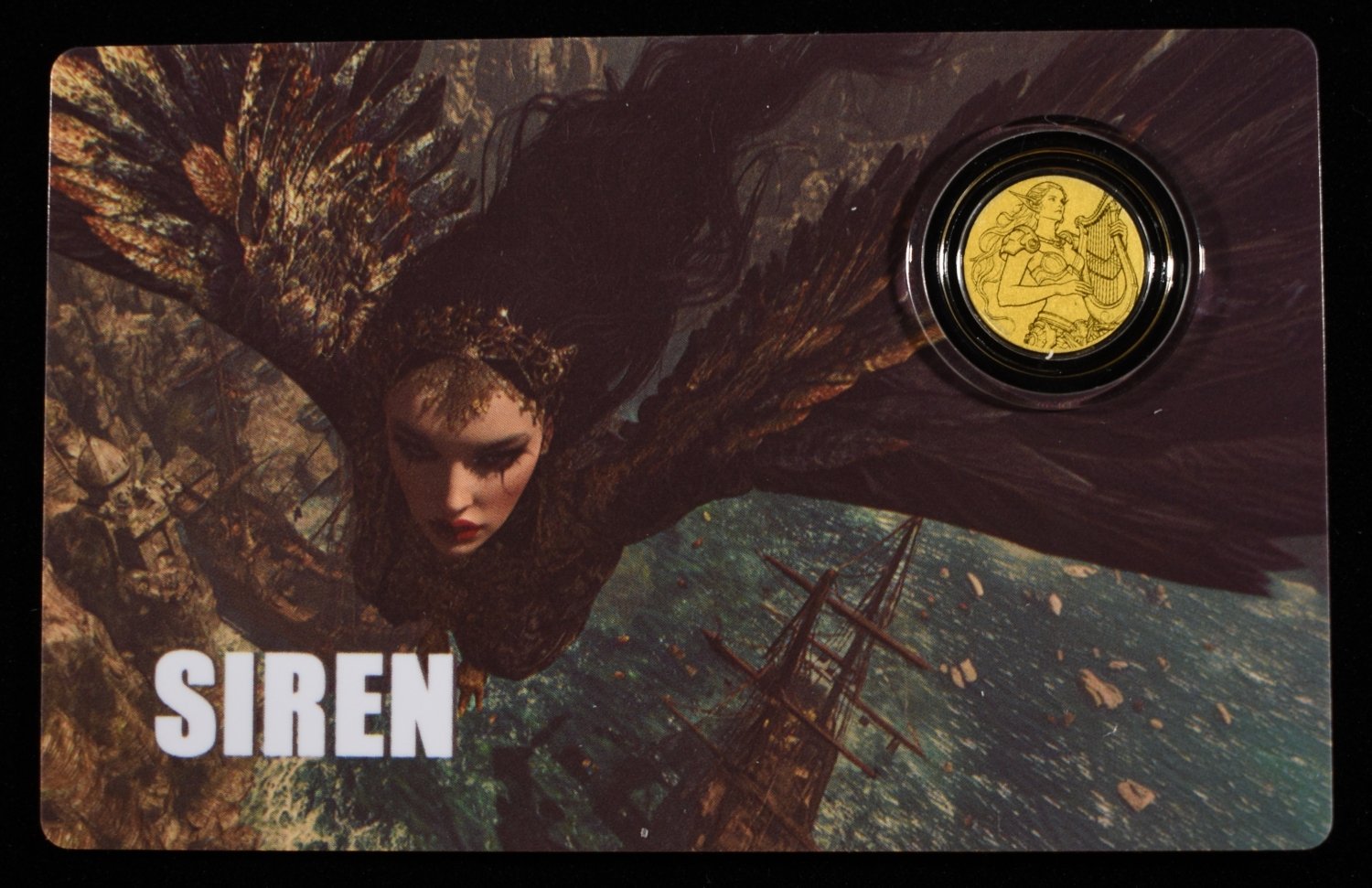 (5) SIREN 2026 $12 GOLD 1/1000TH OZ