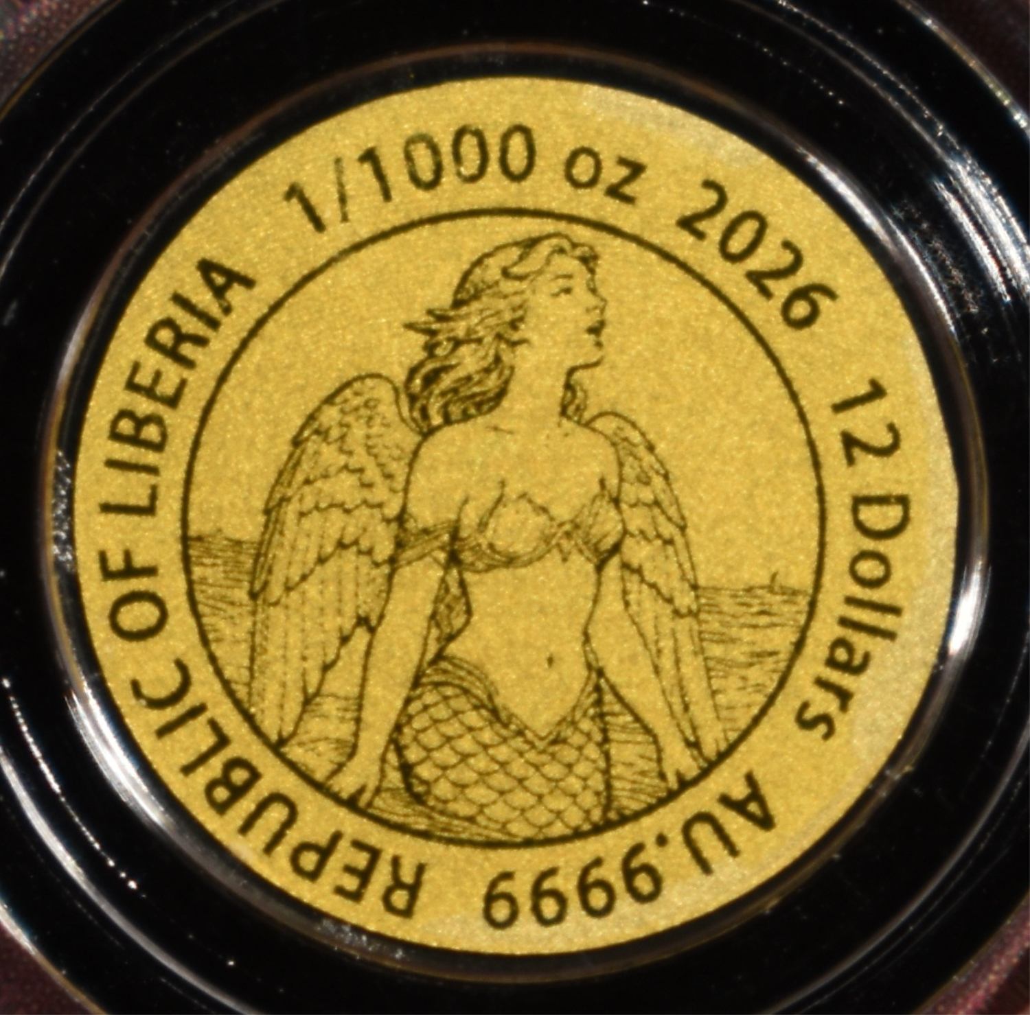 (5) SIREN 2026 $12 GOLD 1/1000TH OZ
