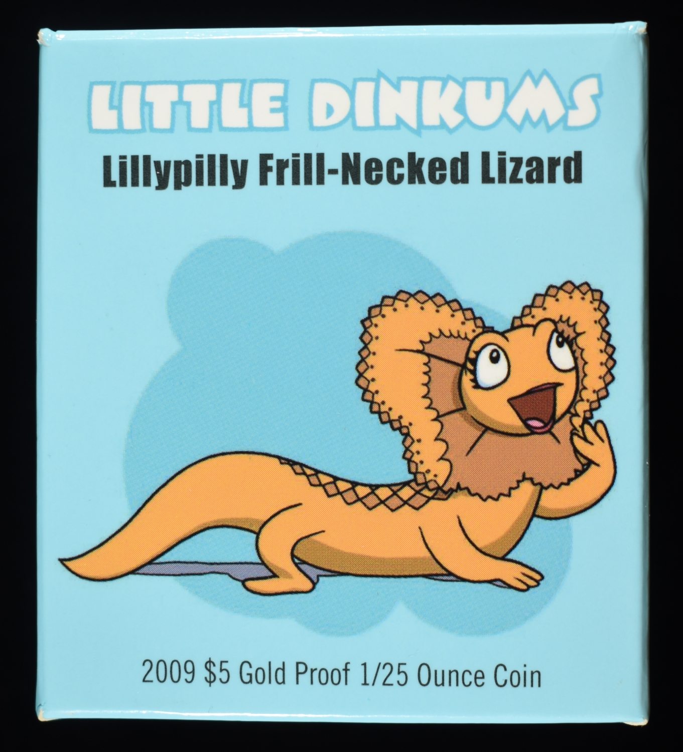 2009 $5 GOLD PROOF 1/25 OZ LITTLE DINKUMS