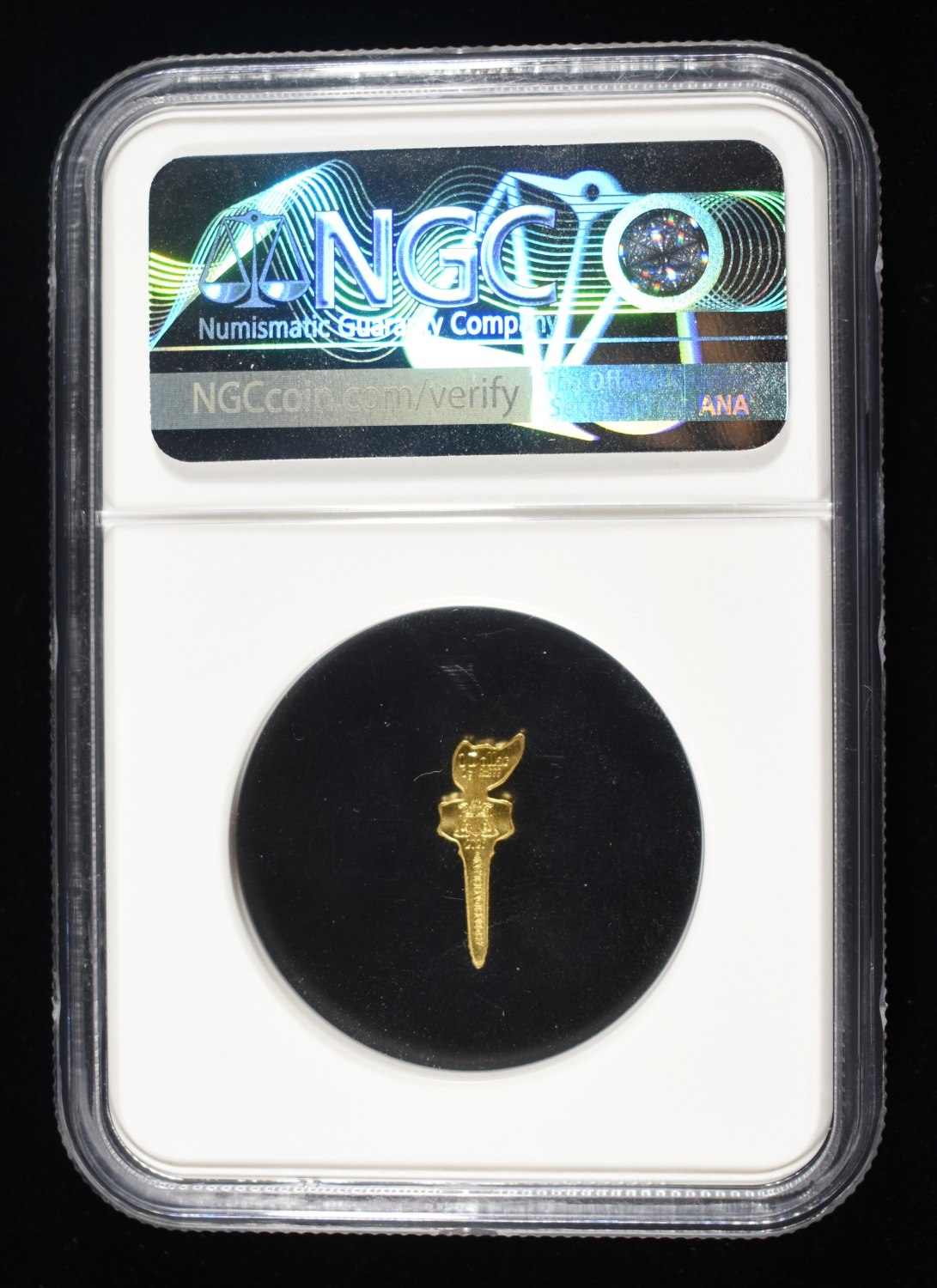 2026 ASCENSION $1 GOLD TORCH NGC MS70 FDI