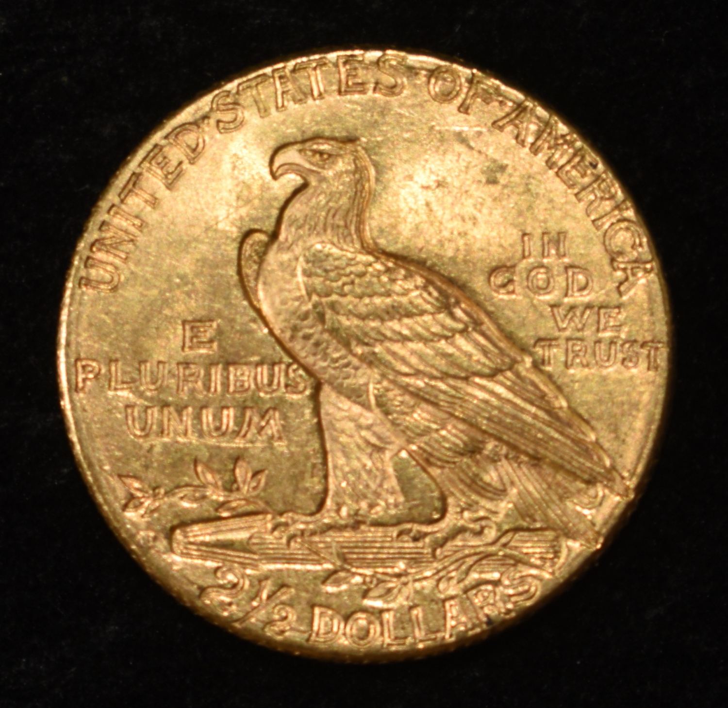 1925-D $2.5 GOLD INDIAN AU/BU