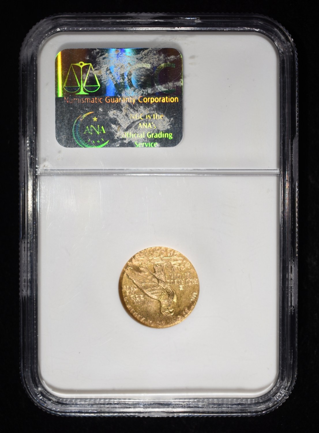 1929 $2.5 GOLD INDIAN NGC MS-62